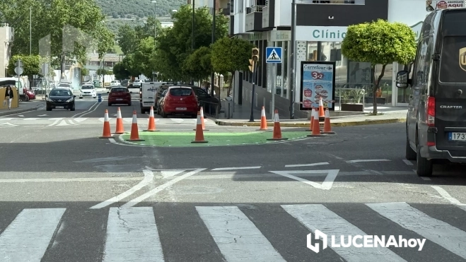 Una vista de la avenida del Parque tras las remodelación Una vista de la avenida del Parque tras las remodelación