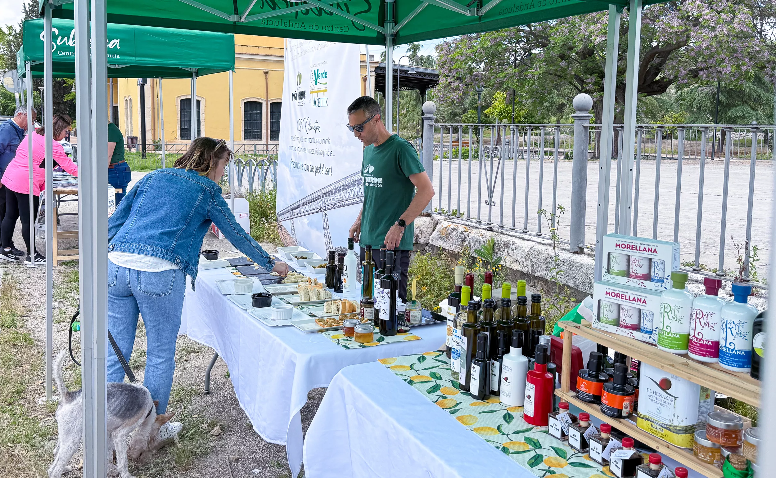 Actividad Vía Verde del Aceite en antigua estación de Lucena 15 Actividad Vía Verde del Aceite en antigua estación de Lucena 15