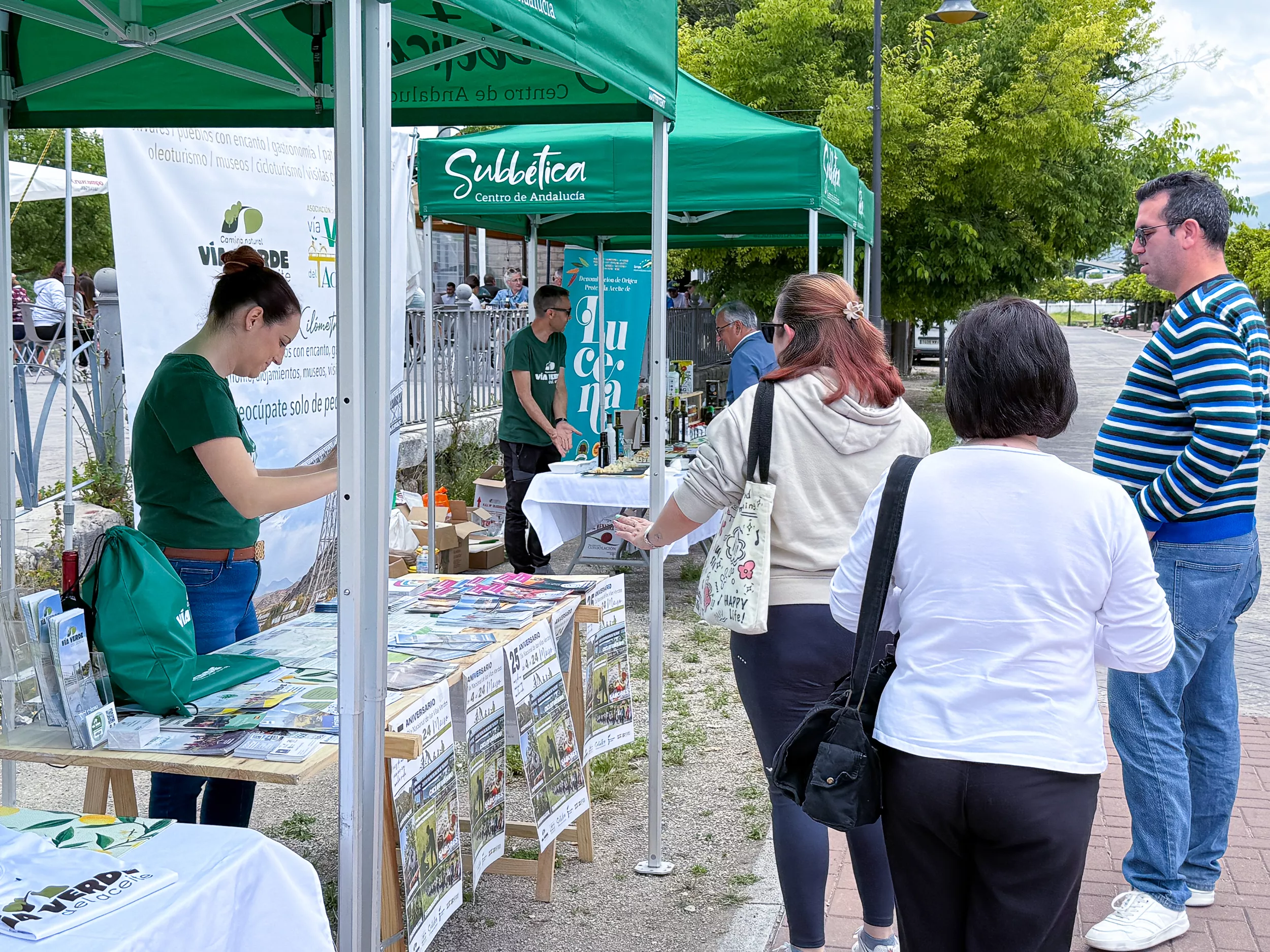 Actividad Vía Verde del Aceite en antigua estación de Lucena 16