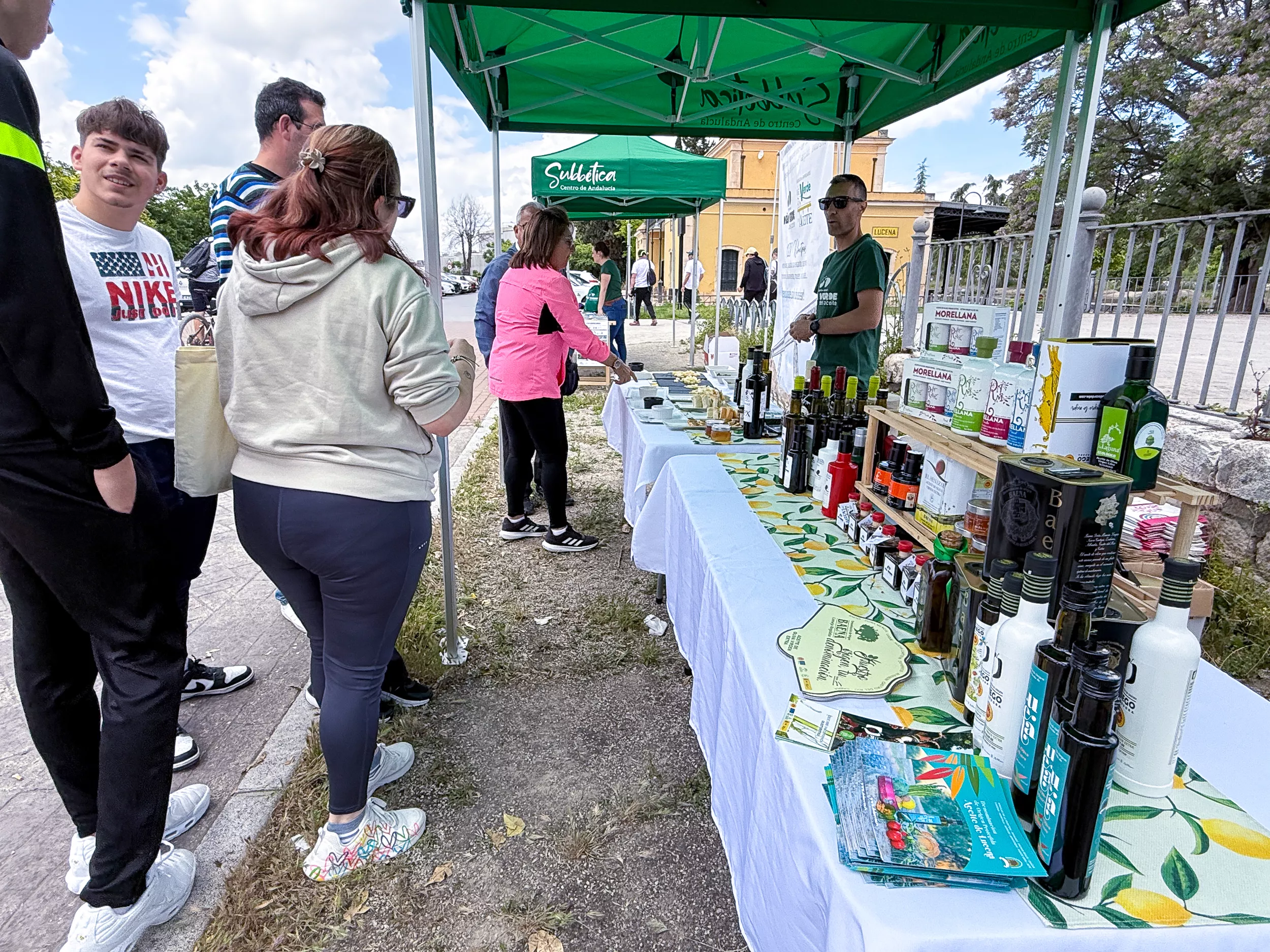 Actividad Vía Verde del Aceite en antigua estación de Lucena 18 Actividad Vía Verde del Aceite en antigua estación de Lucena 18