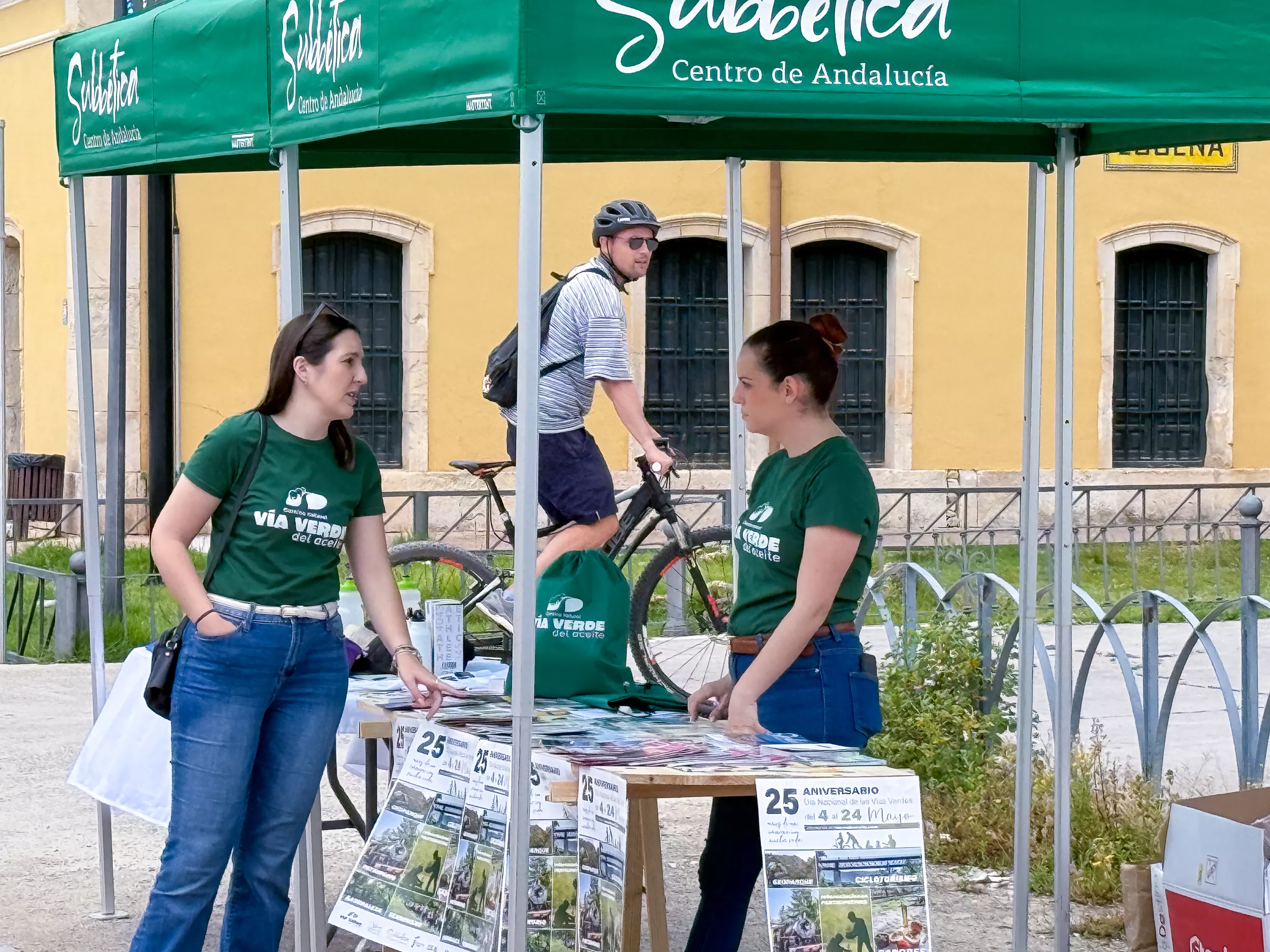 Actividad Vía Verde del Aceite en antigua estación de Lucena 19 Actividad Vía Verde del Aceite en antigua estación de Lucena 19