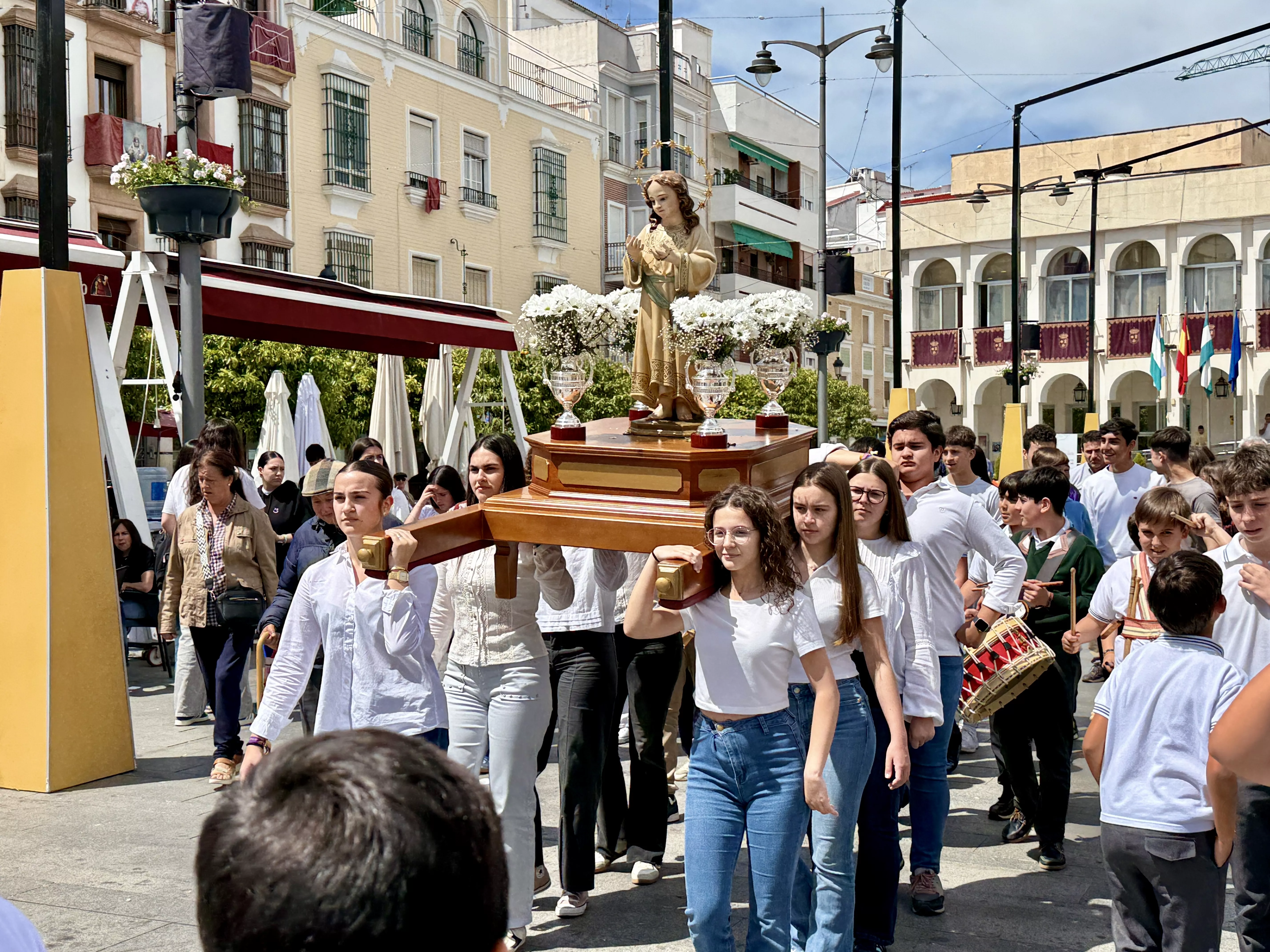 Procesión de la Virgen Niña