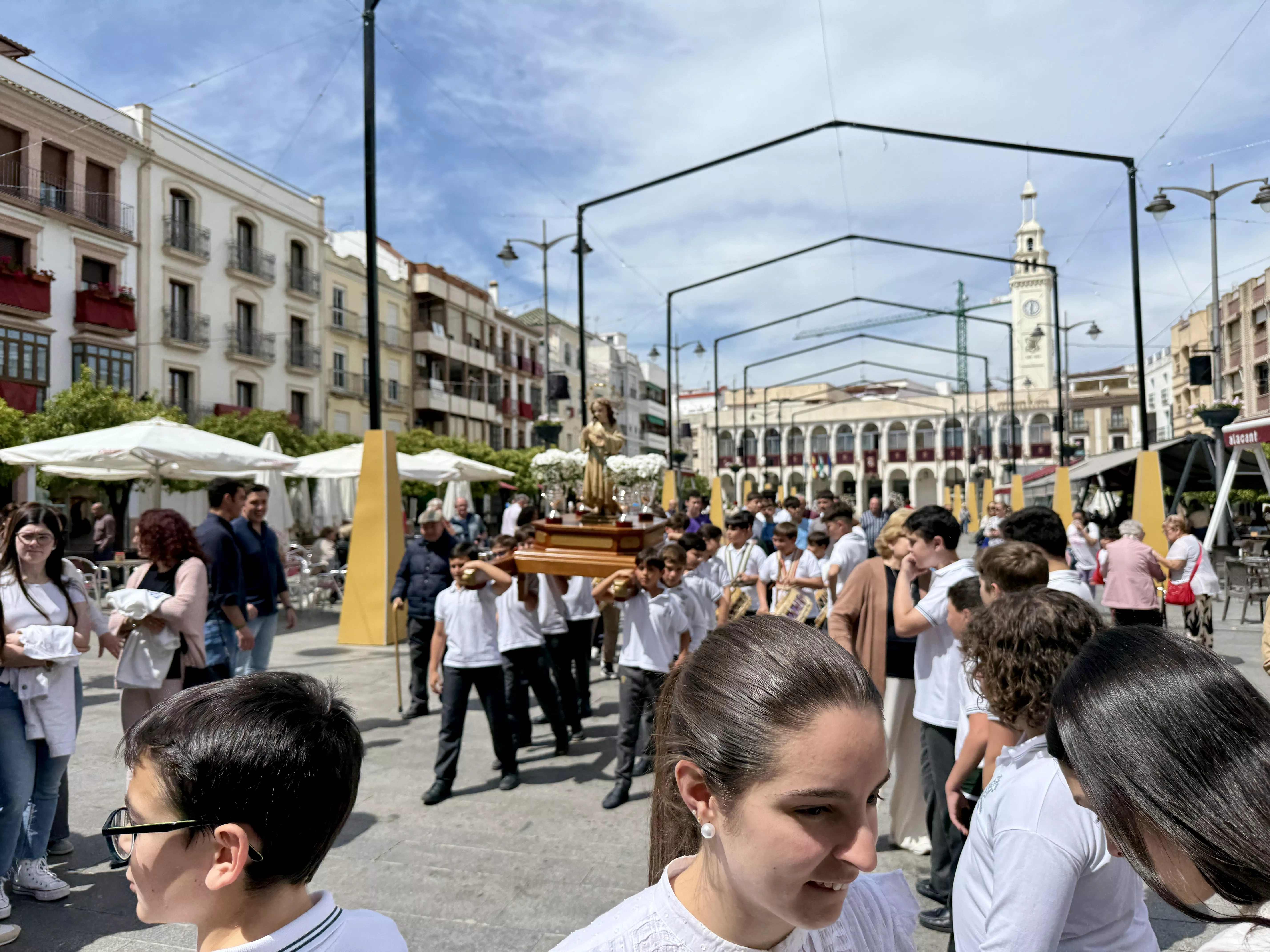 Procesión de la Virgen Niña