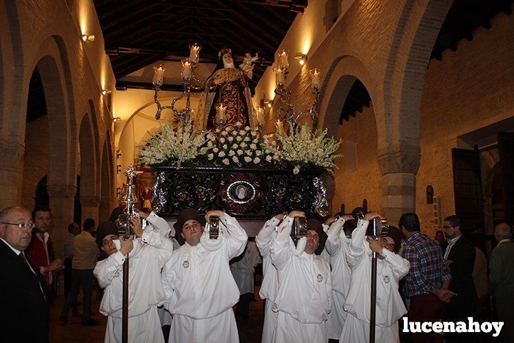 Galería: La lluvia malogra la procesión de Santa Teresa de Jesús