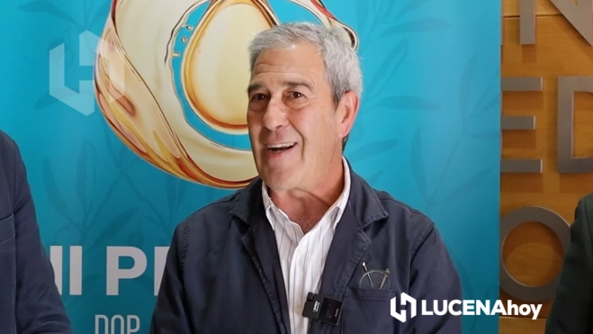 Francisco de Mora, presidente del Consejo Rector de la DOP Aceite de Lucena Francisco de Mora, presidente del Consejo Rector de la DOP Aceite de Lucena