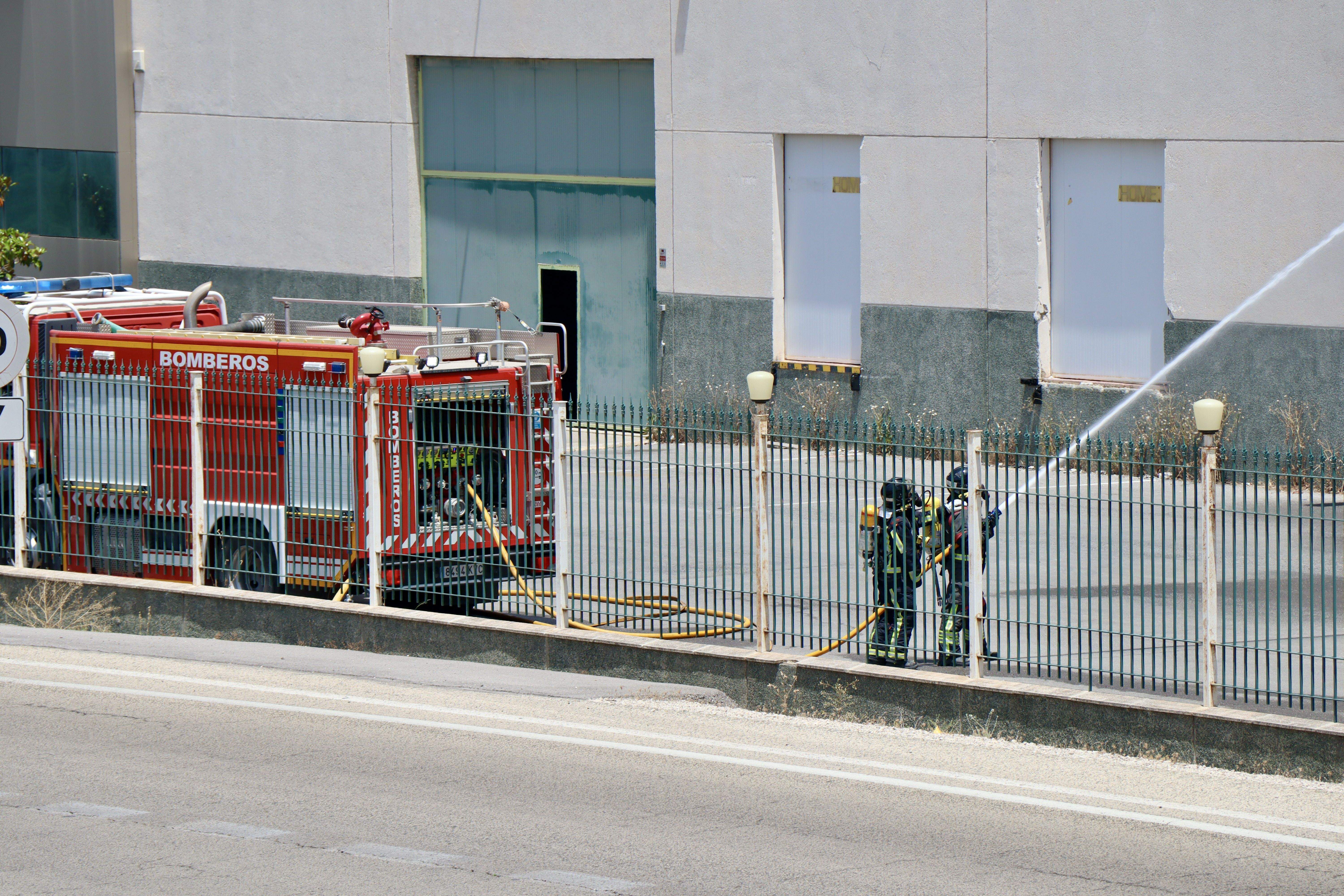 Incendio CEGECO en Lucena Incendio CEGECO en Lucena