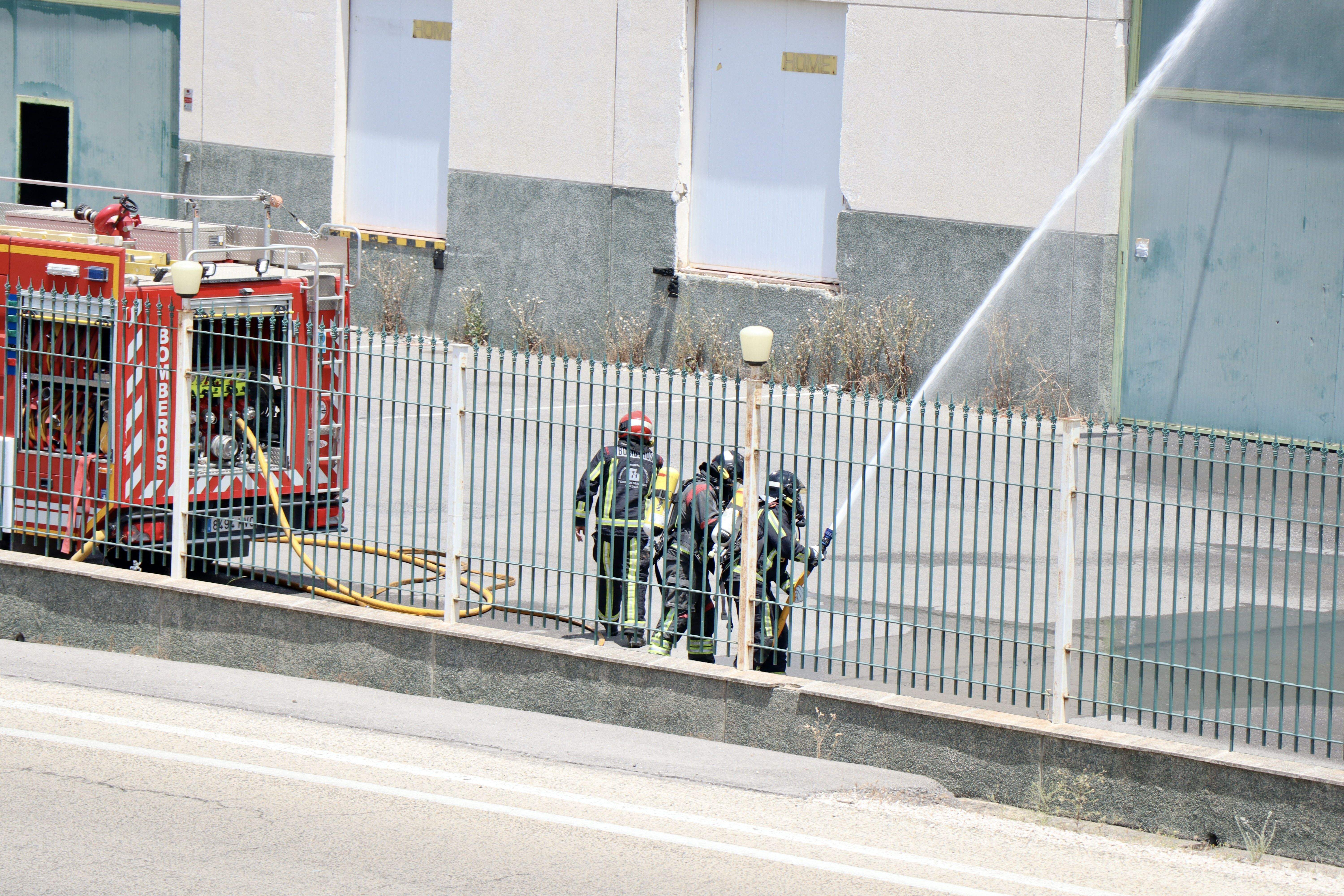 Incendio CEGECO en Lucena Incendio CEGECO en Lucena