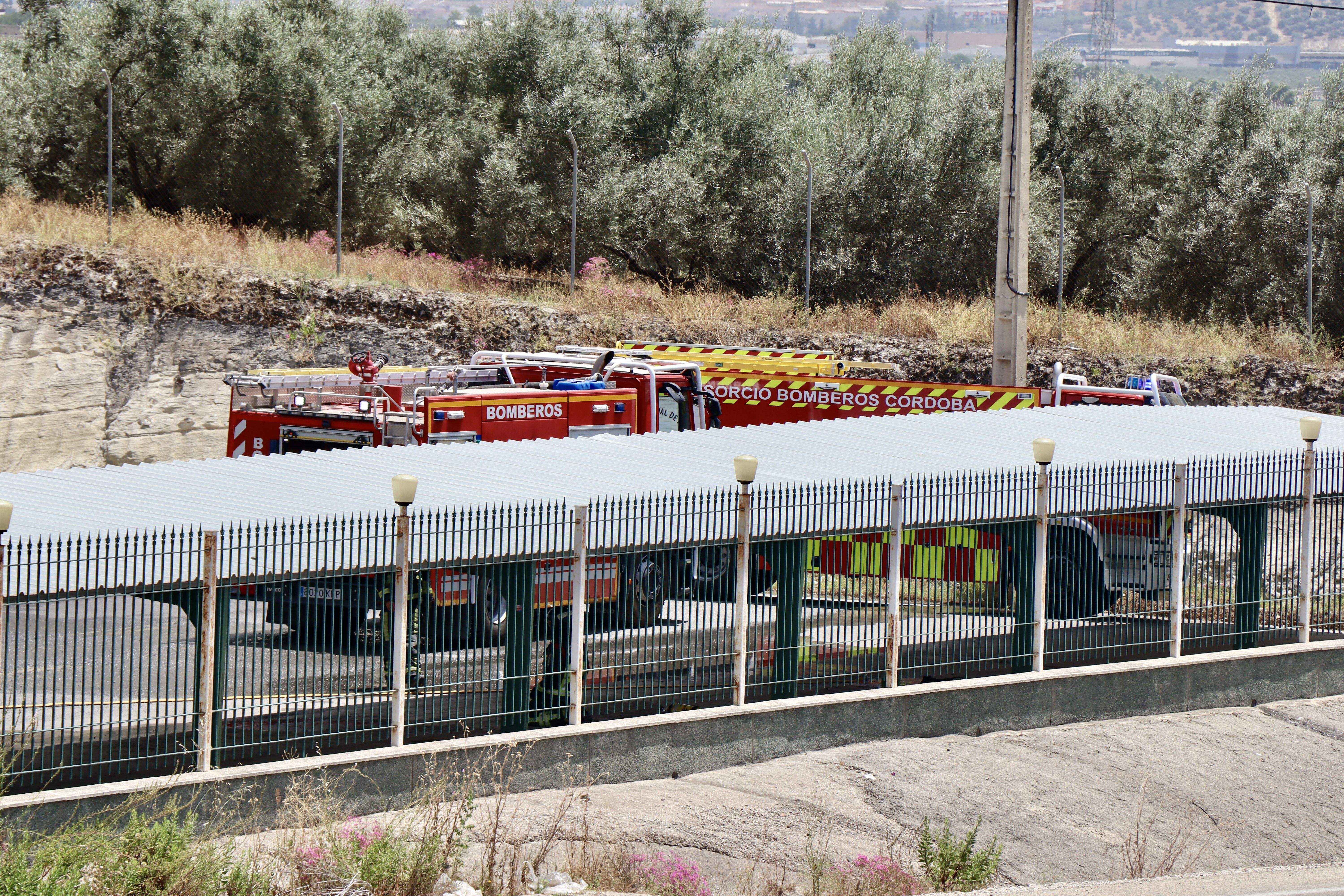 Incendio CEGECO en Lucena Incendio CEGECO en Lucena