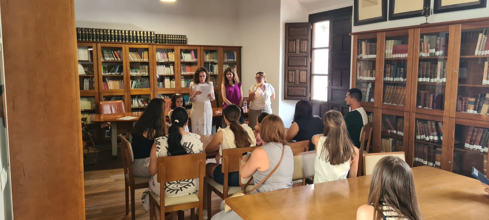 Un momento de la entrega de premios del certamen