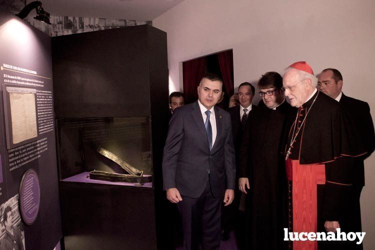  Gonzalo Beato, Nicolás Rivero y el cardenal Carlos Amigo Vallejo. 