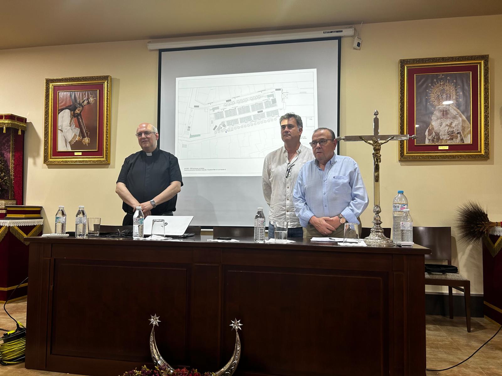 Un momento de la presentación de la venta de entradas de la Procesión Magna de Lucena