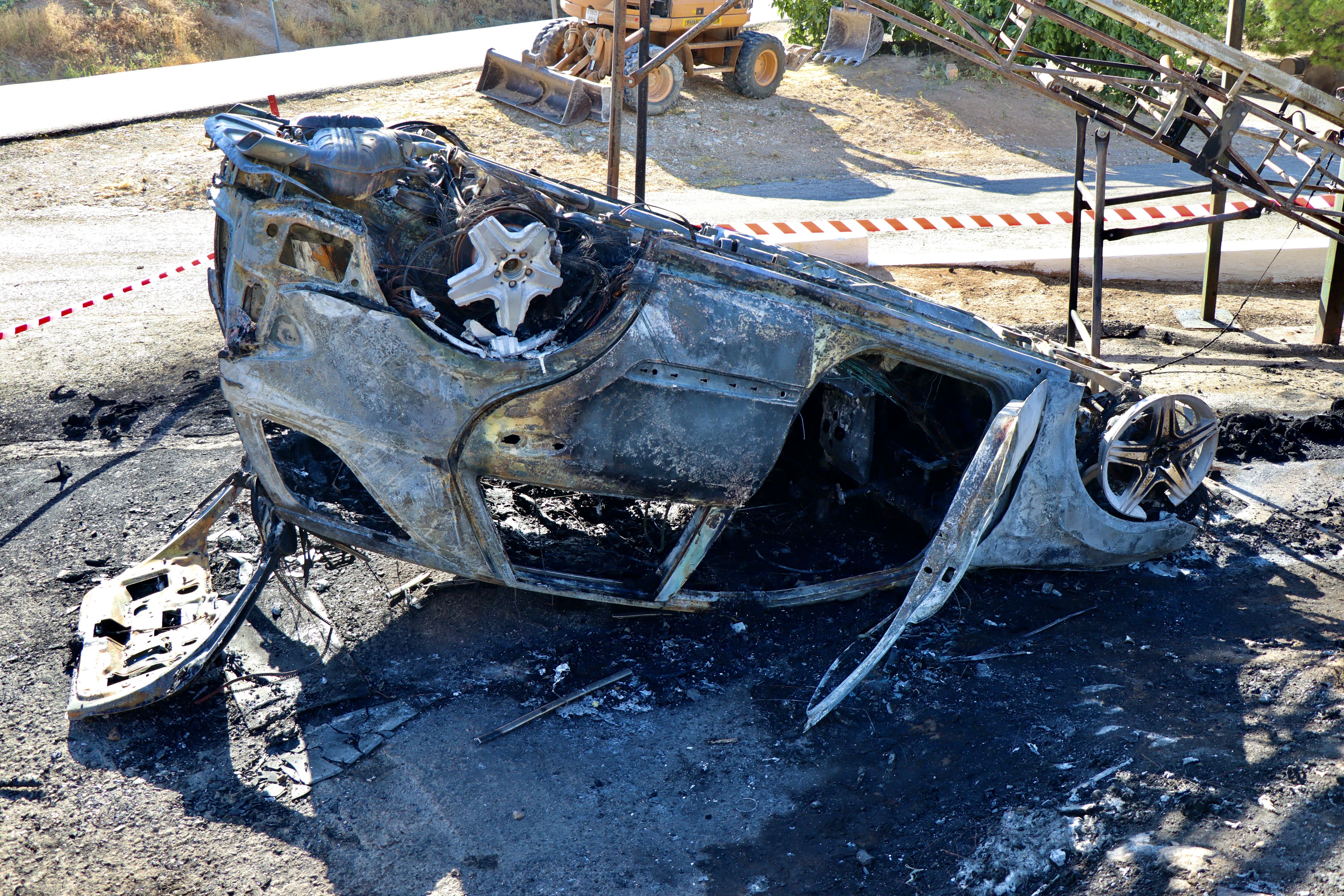 Accidente de tráfico en la Sierra de Aras