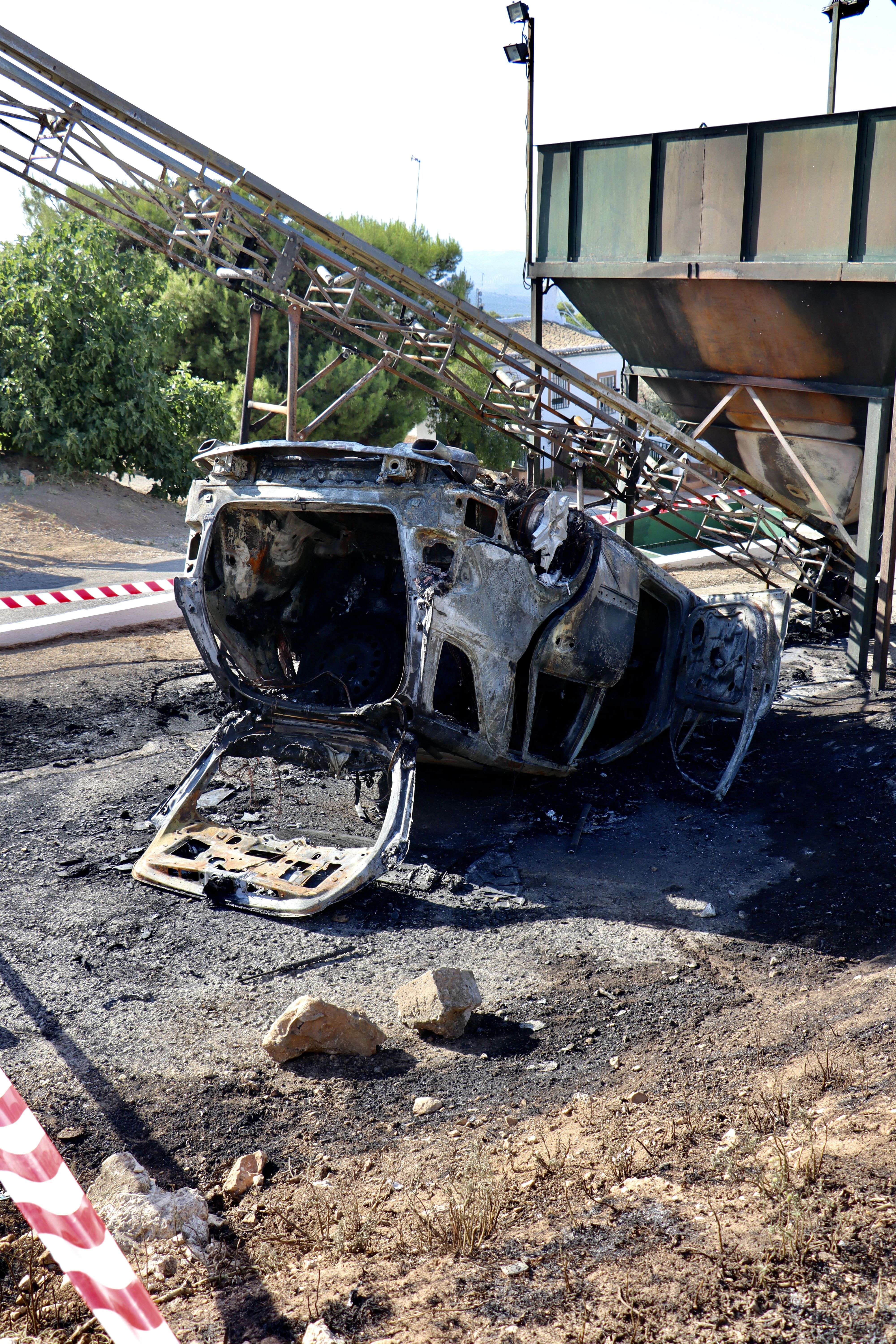 Accidente de tráfico en la Sierra de Aras