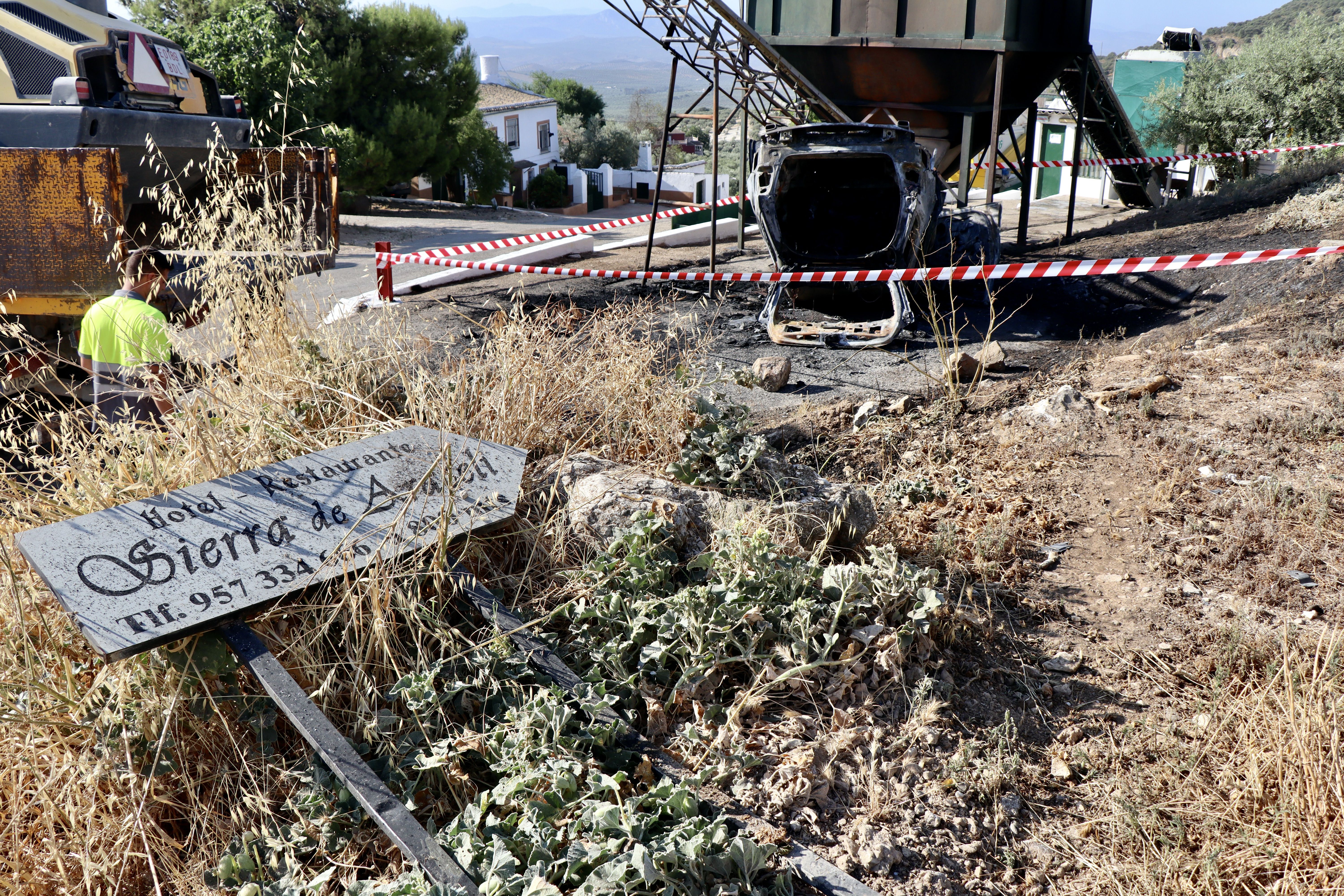 Accidente de tráfico en la Sierra de Aras