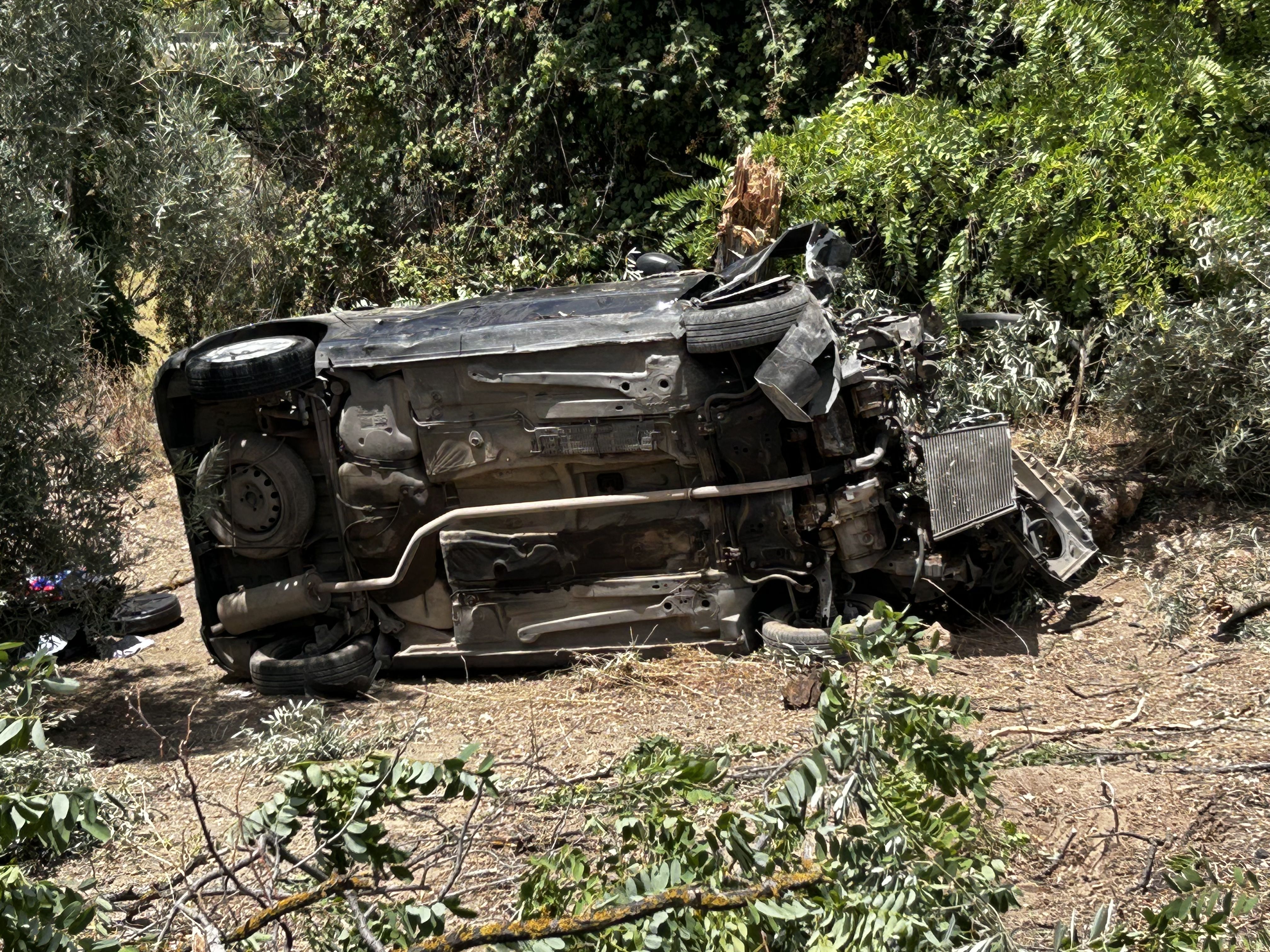 Accidente de tráfico en la N331 de Lucena