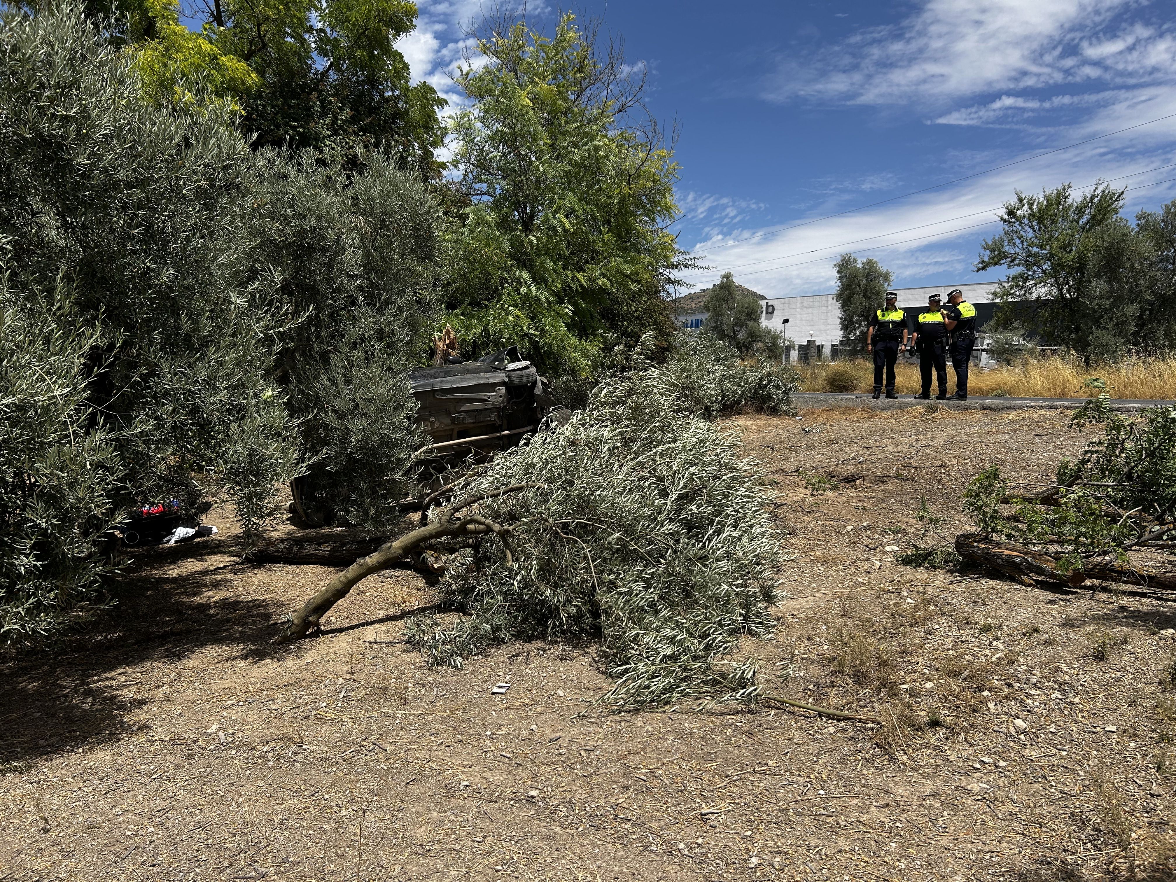 Accidente de tráfico en la N331 de Lucena