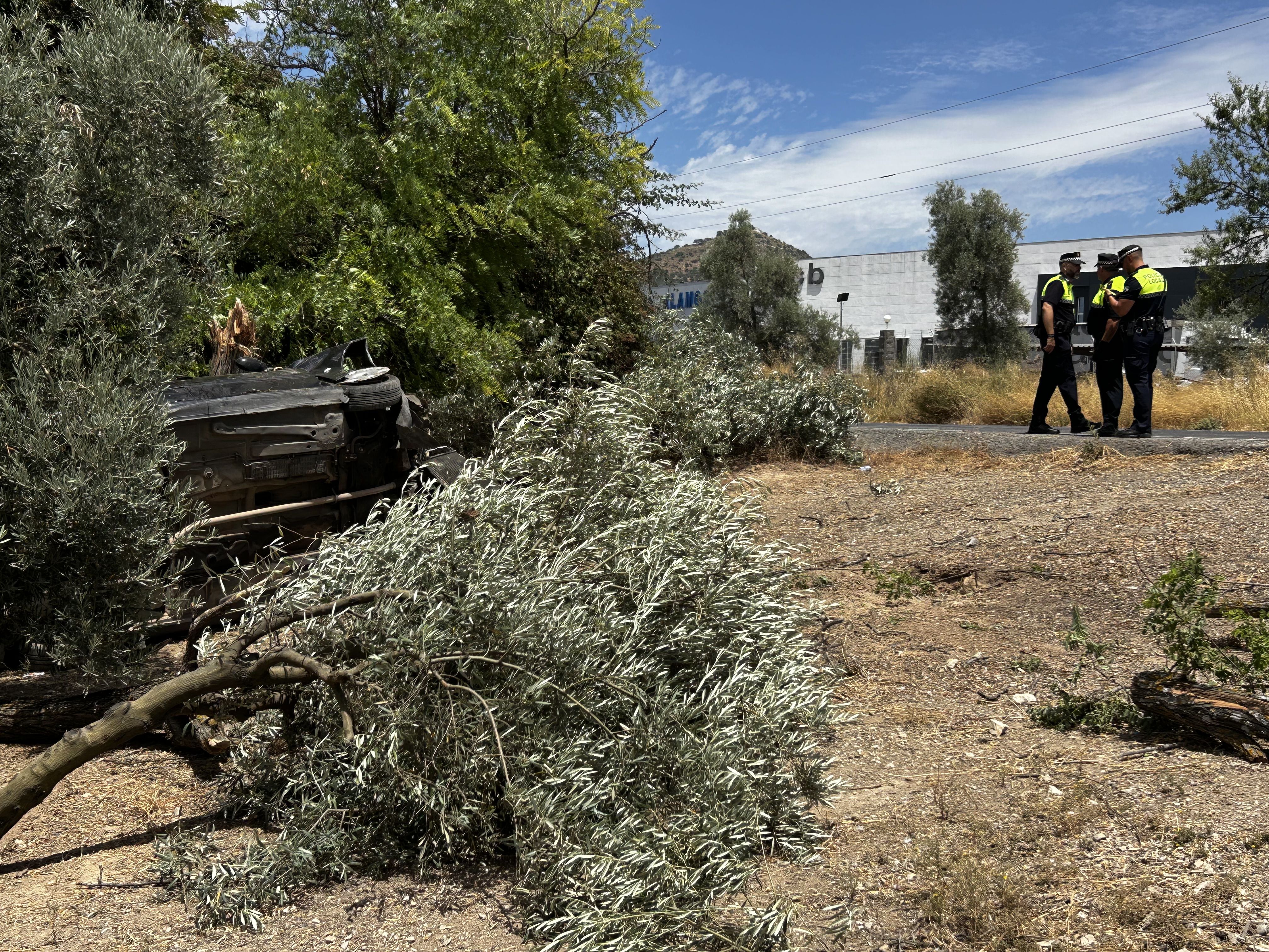 Accidente de tráfico en la N331 de Lucena