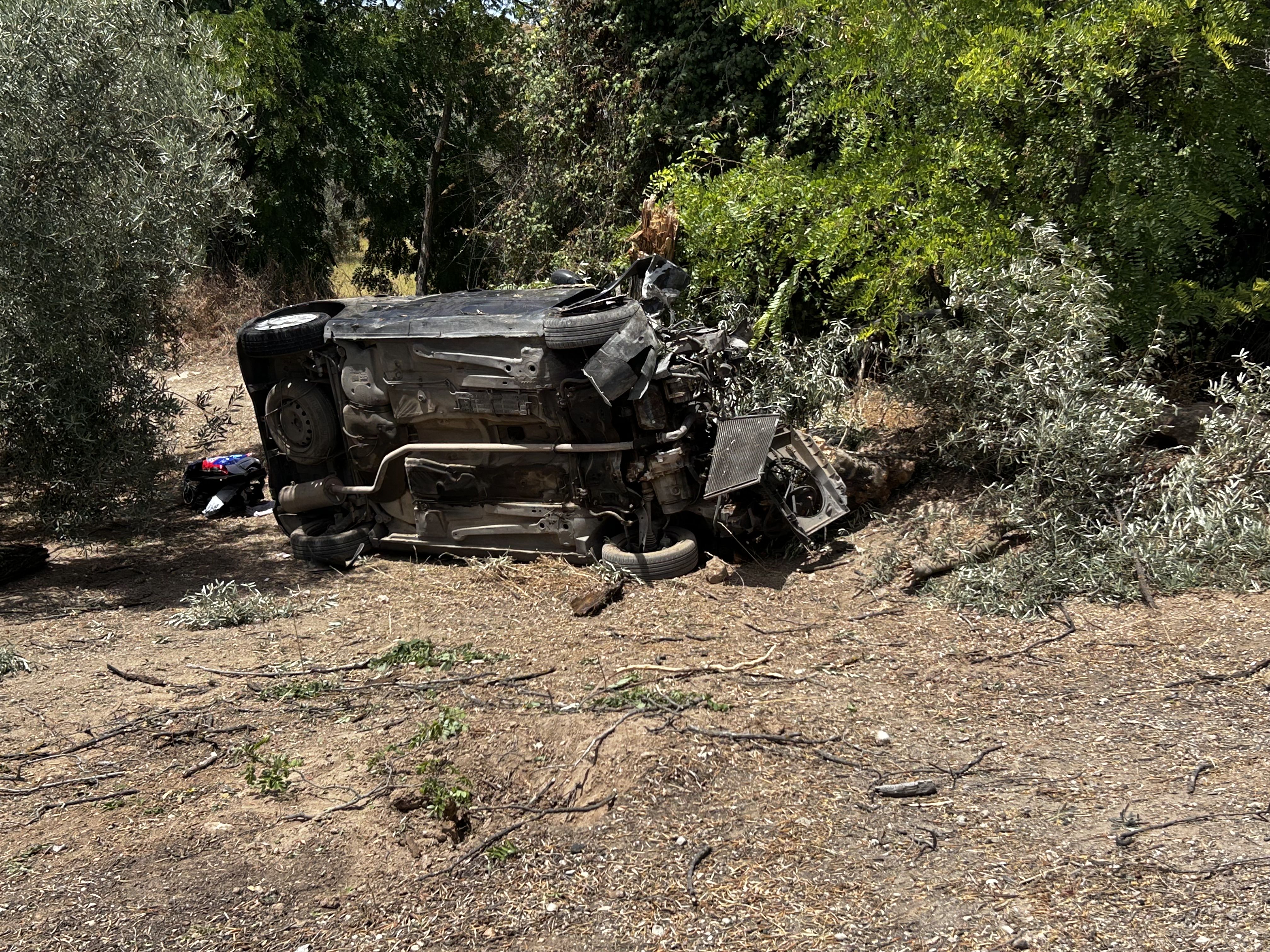 Accidente de tráfico en la N331 de Lucena