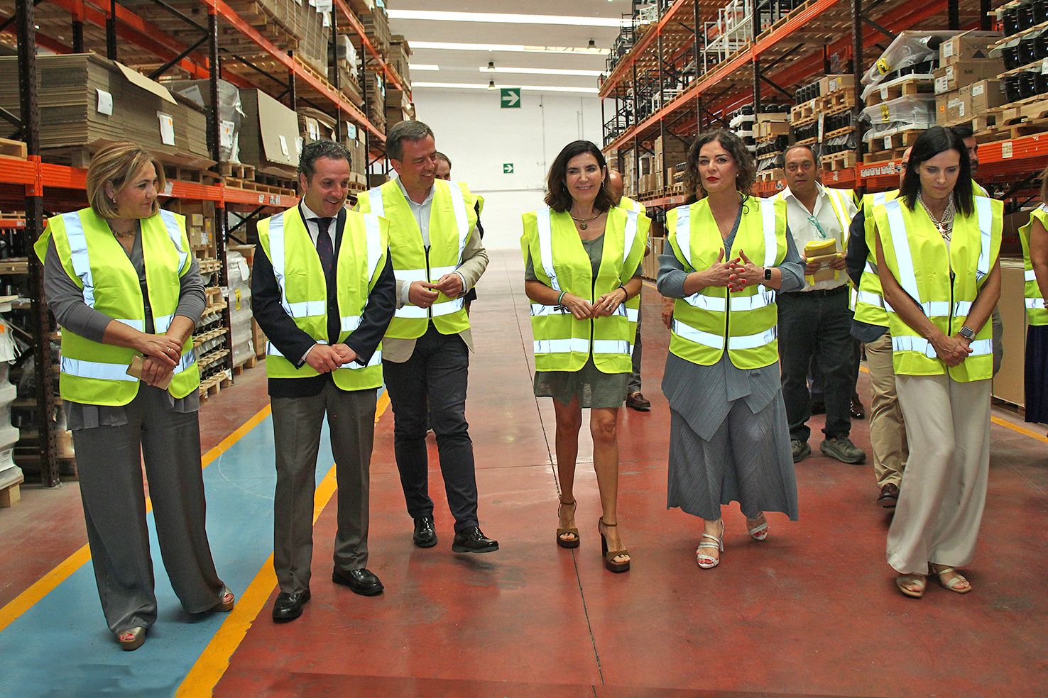 Visita de la Consejera de Empleo a Docriluc
