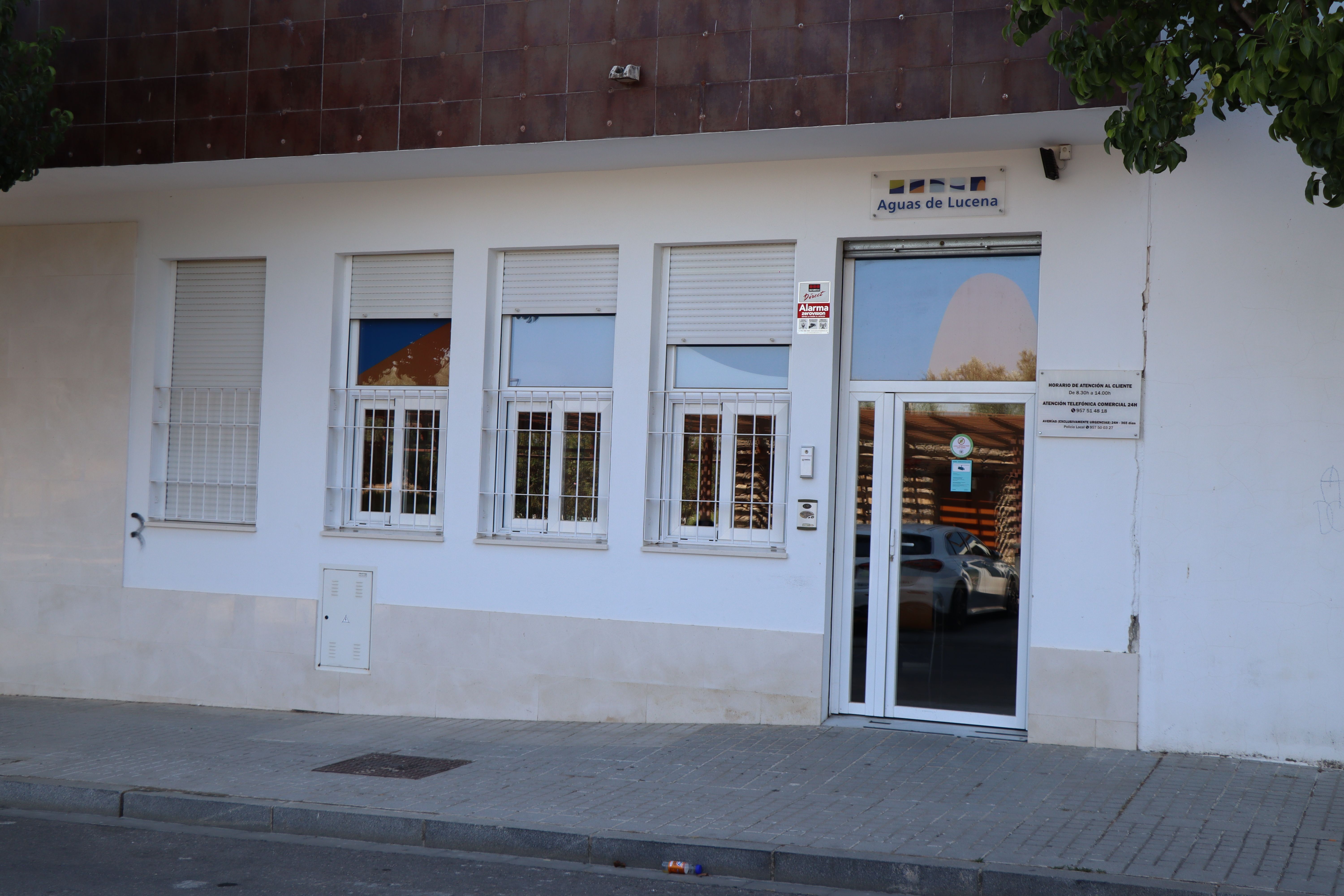 Sede de la empresa municipal Aguas de Lucena