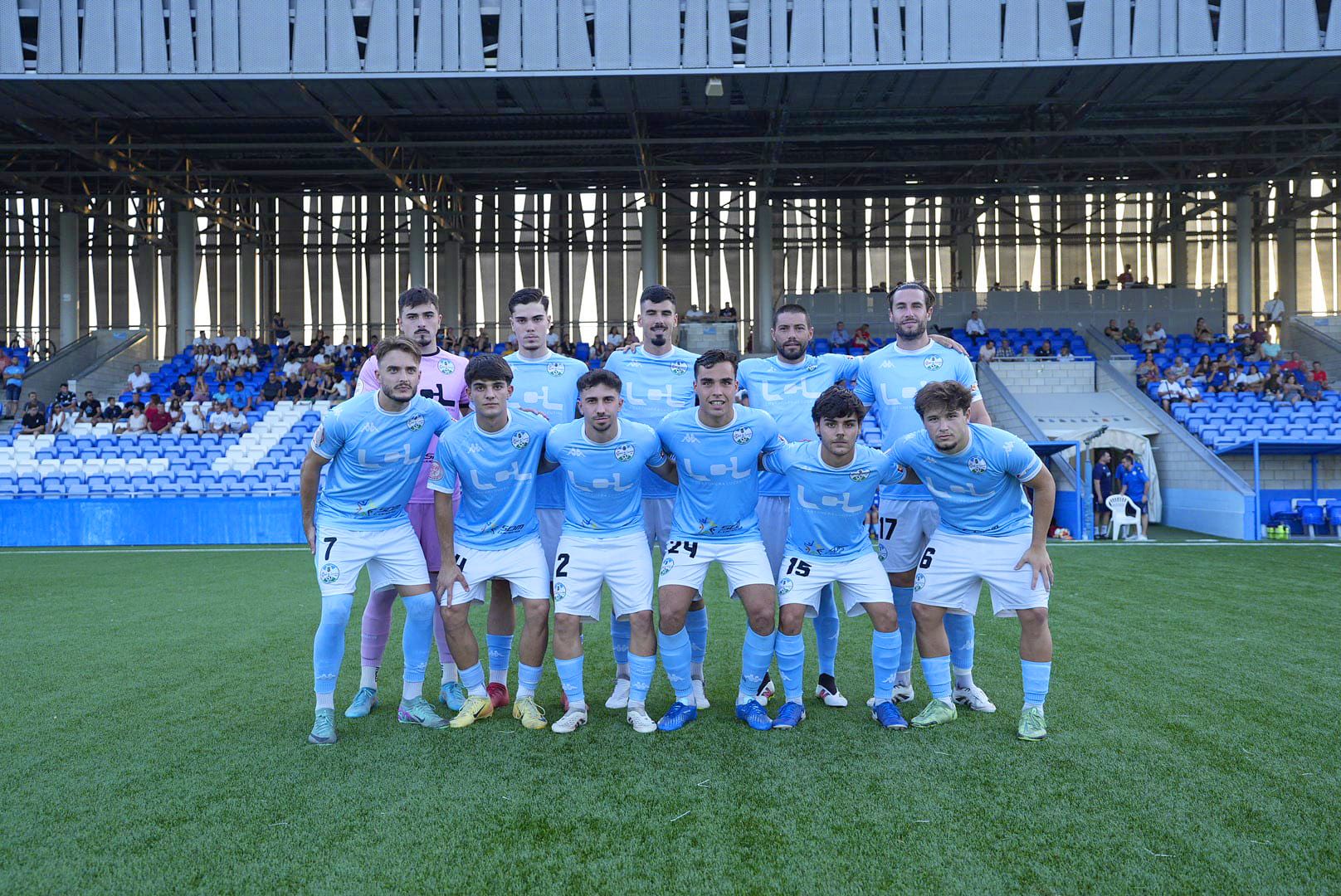 Once inicial del partido del Ciudad de Lucena