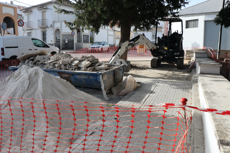 Obras para la eliminación de barreras arquitectónicas en el entorno del Llano de las Tinajerías