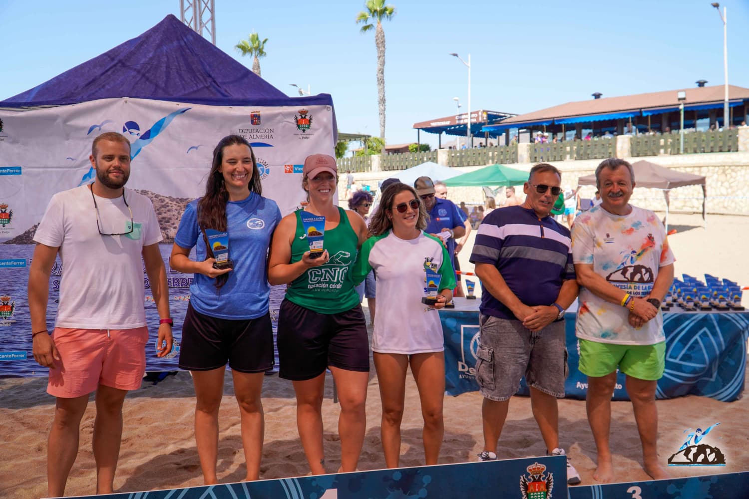 Elia Mª Cuenca Jiménez se impuso el pasado fin de semana en la Travesía Isla San Juan de los Terreros, en Pulpí (Almería)