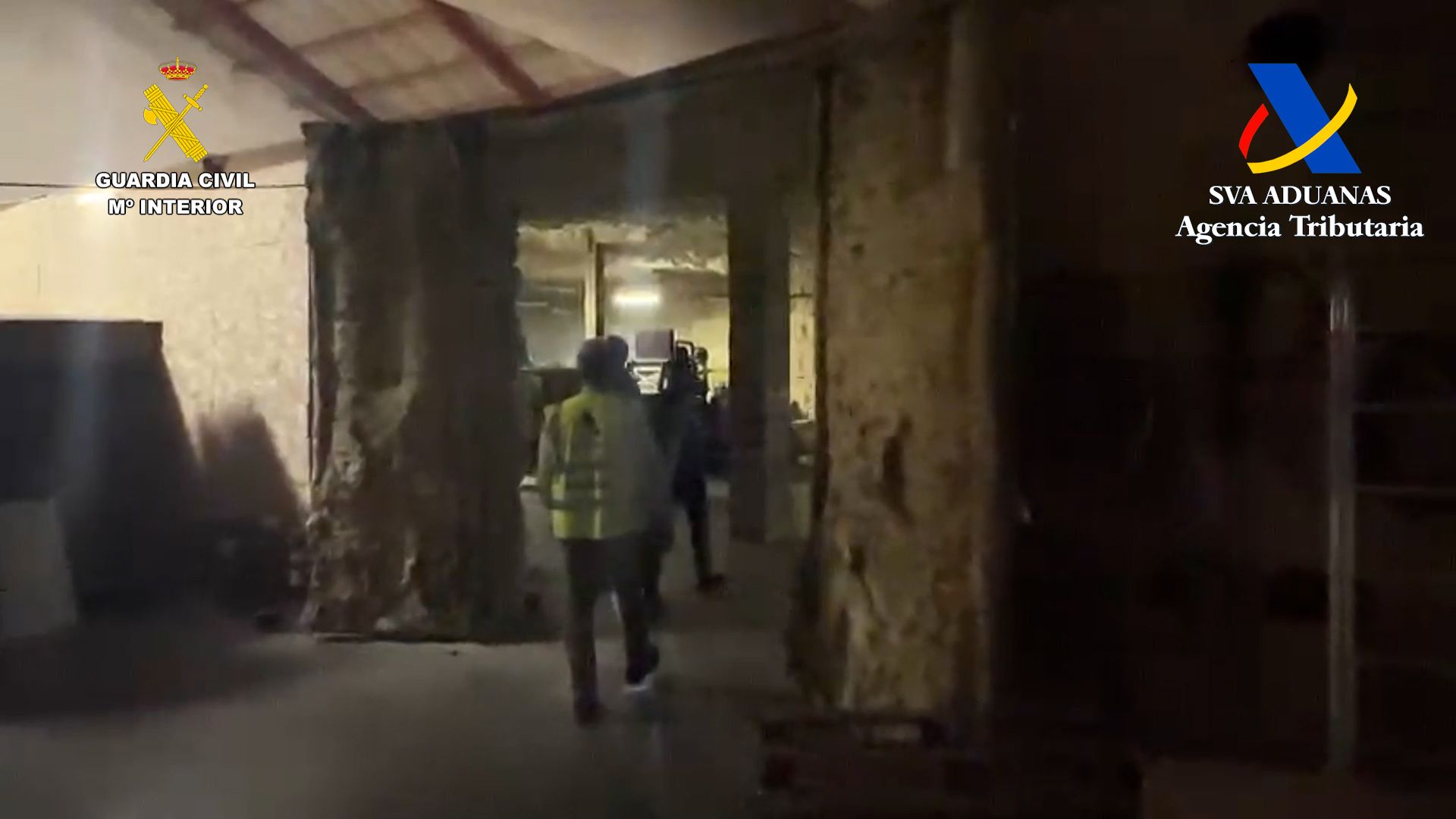 Una de las fábricas intervenidas, donde han sido liberadas 18 personas que trabajaban en condiciones infrahumanas