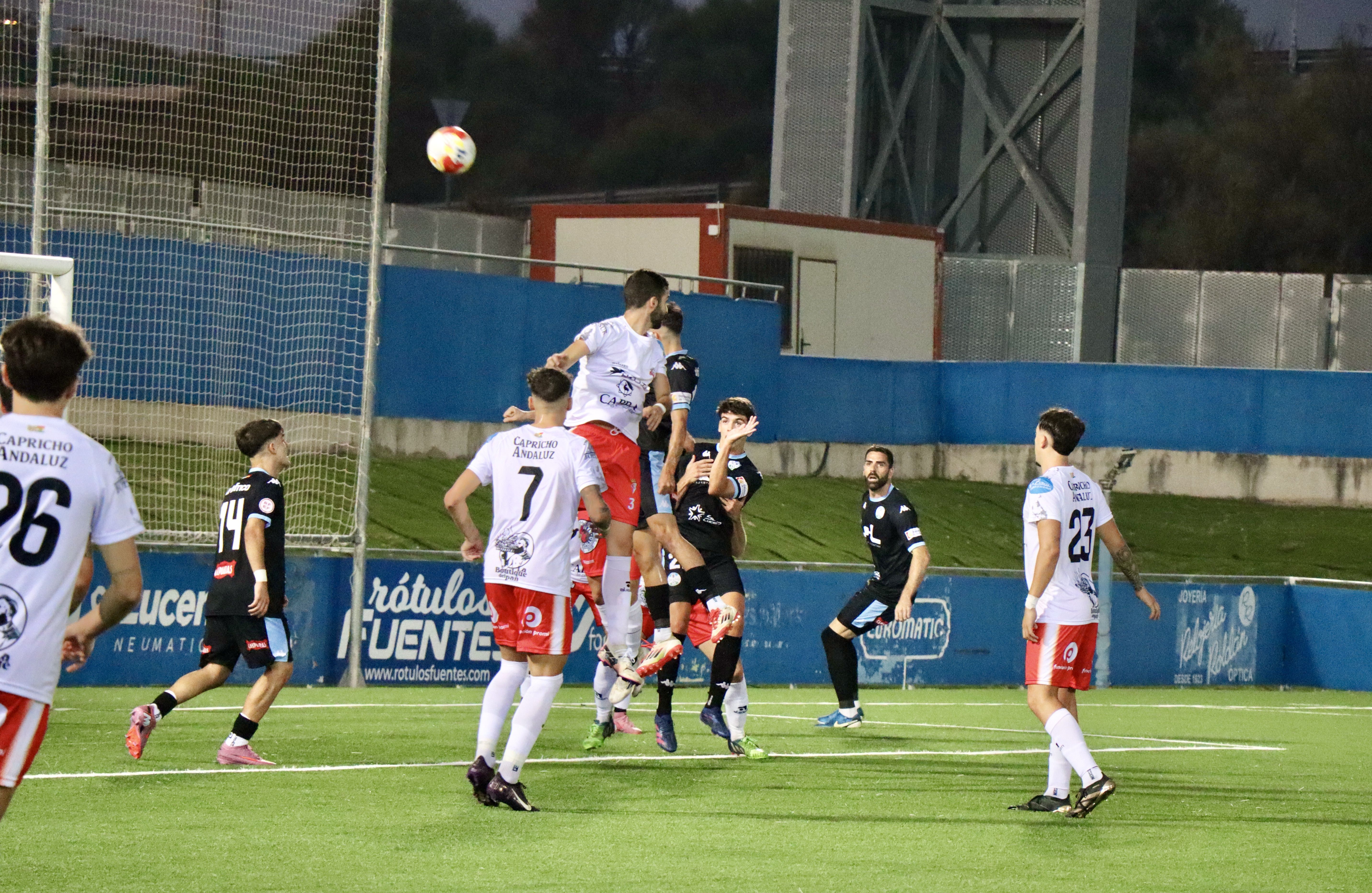 Un momento del partido