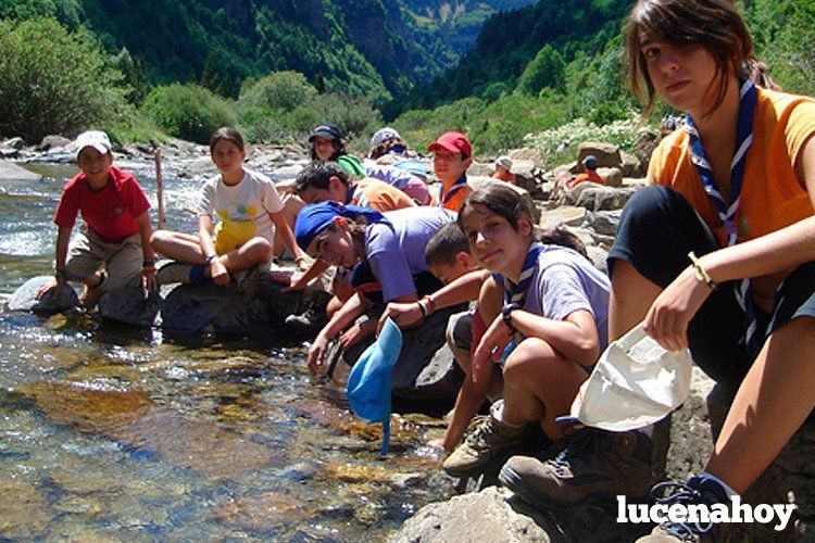  Las actividades de los grupos scouts se desarrollan en la naturaleza 