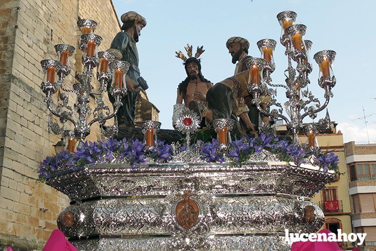  Nuestro Padre Jesús de la Crucifixión, a la salida de San Mateo. 