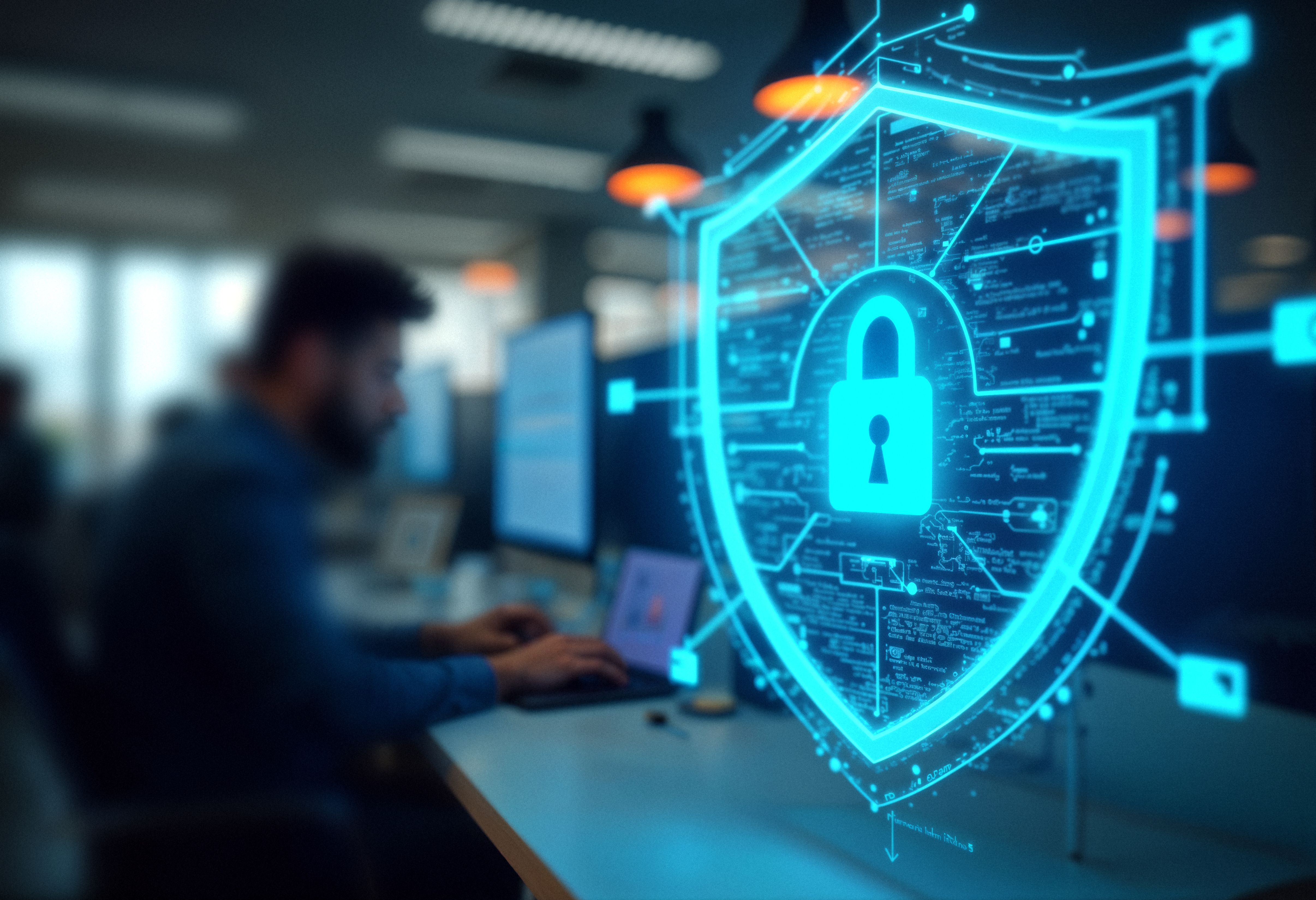 Ciberseguridad en la red. Foto: Freepik