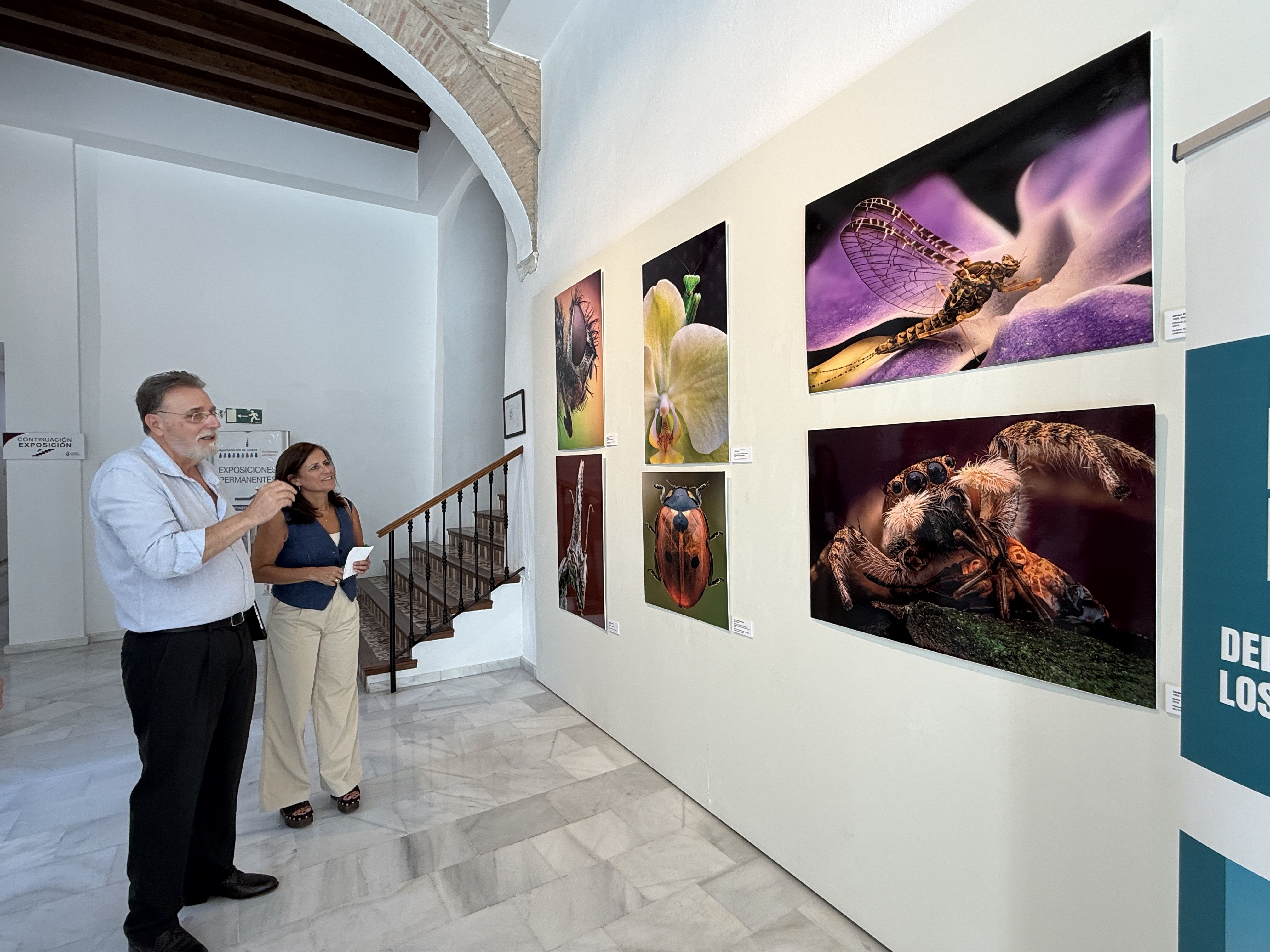 El autor, Javier Pastoriza, explica los detalles técnicos de las fotografías.