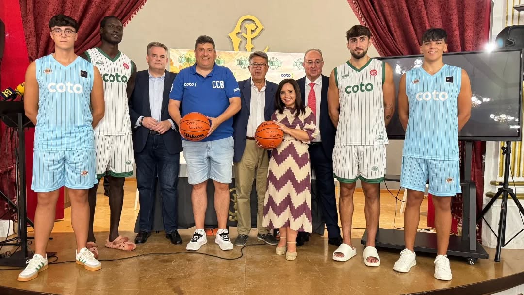 Presentación de las equipaciones del Coto Córdoba CB y CBL Coto Lucena