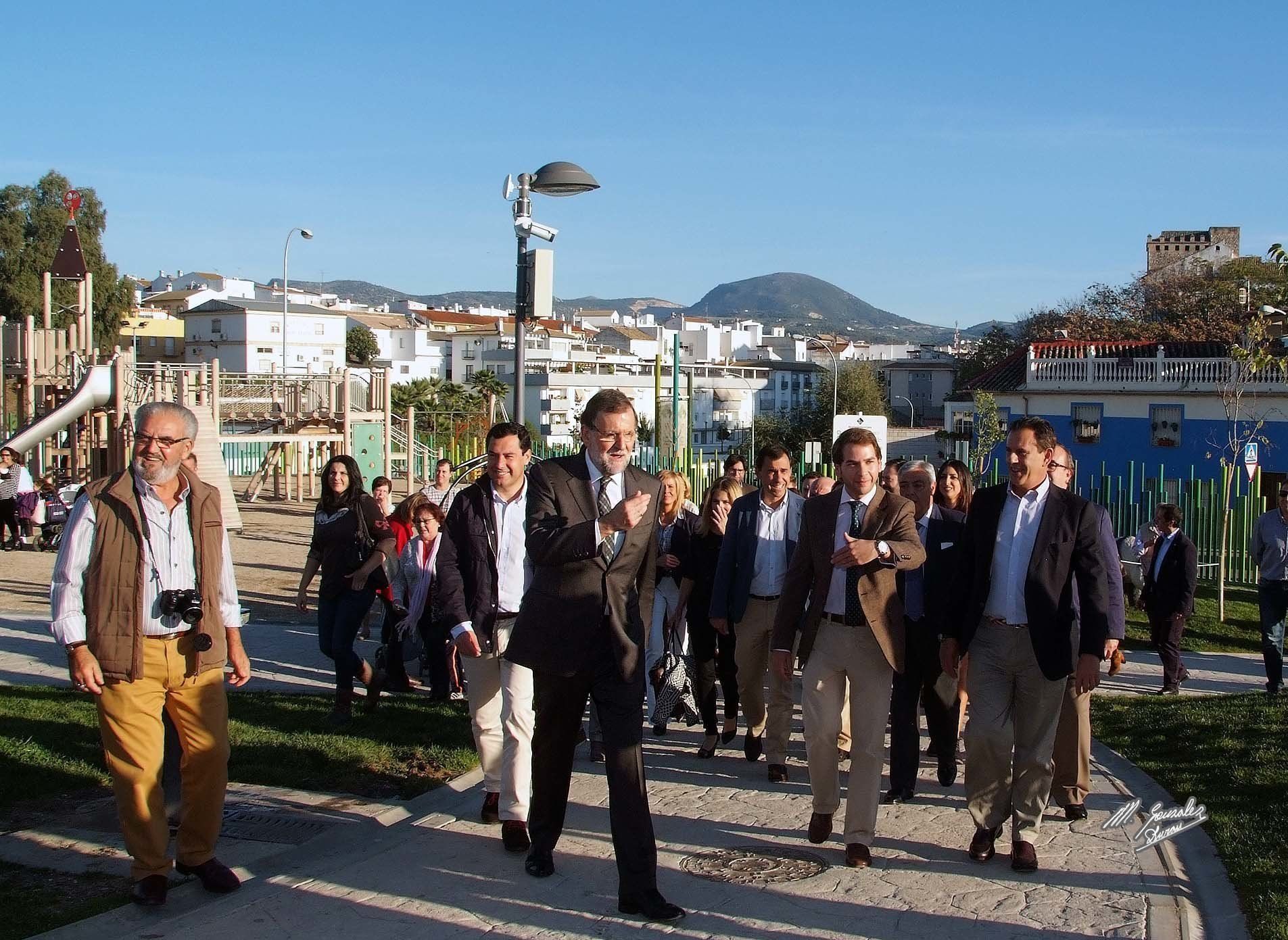 Galería: Rajoy, paseo y mitin de precampaña en Cabra. Fotos de Manuel González Durán