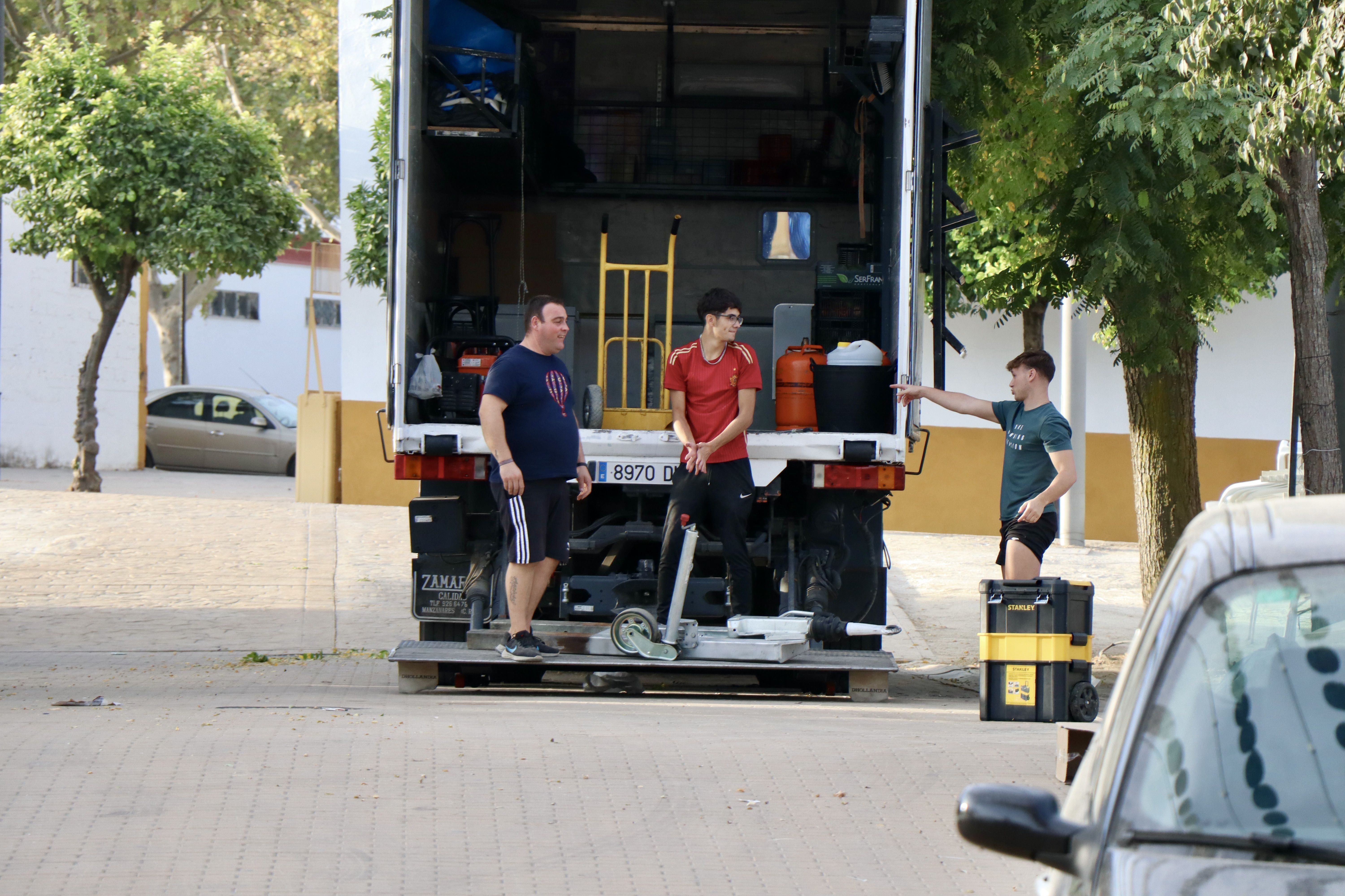 Preparativos Feria del Valle 2025