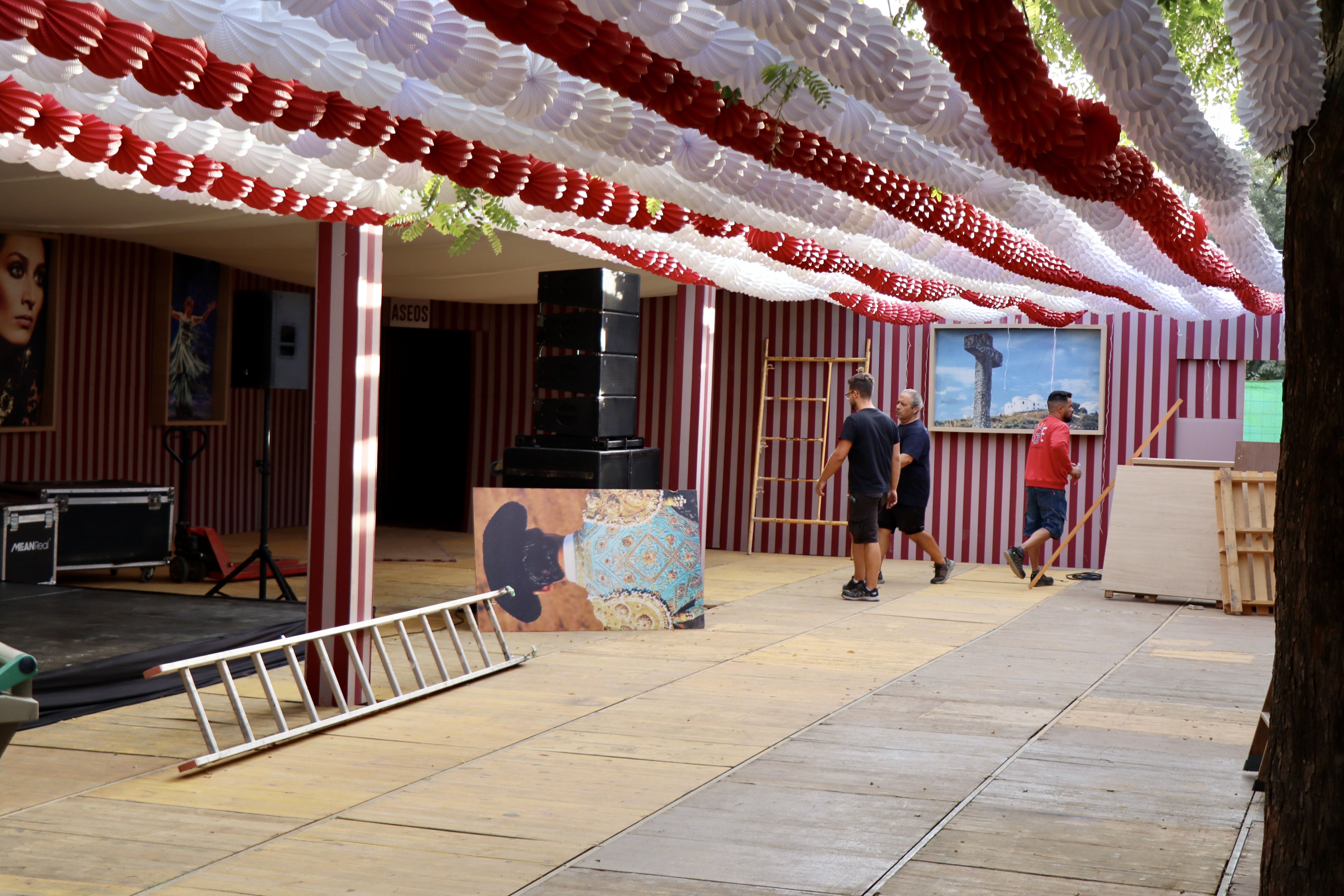Preparativos Feria del Valle 2025
