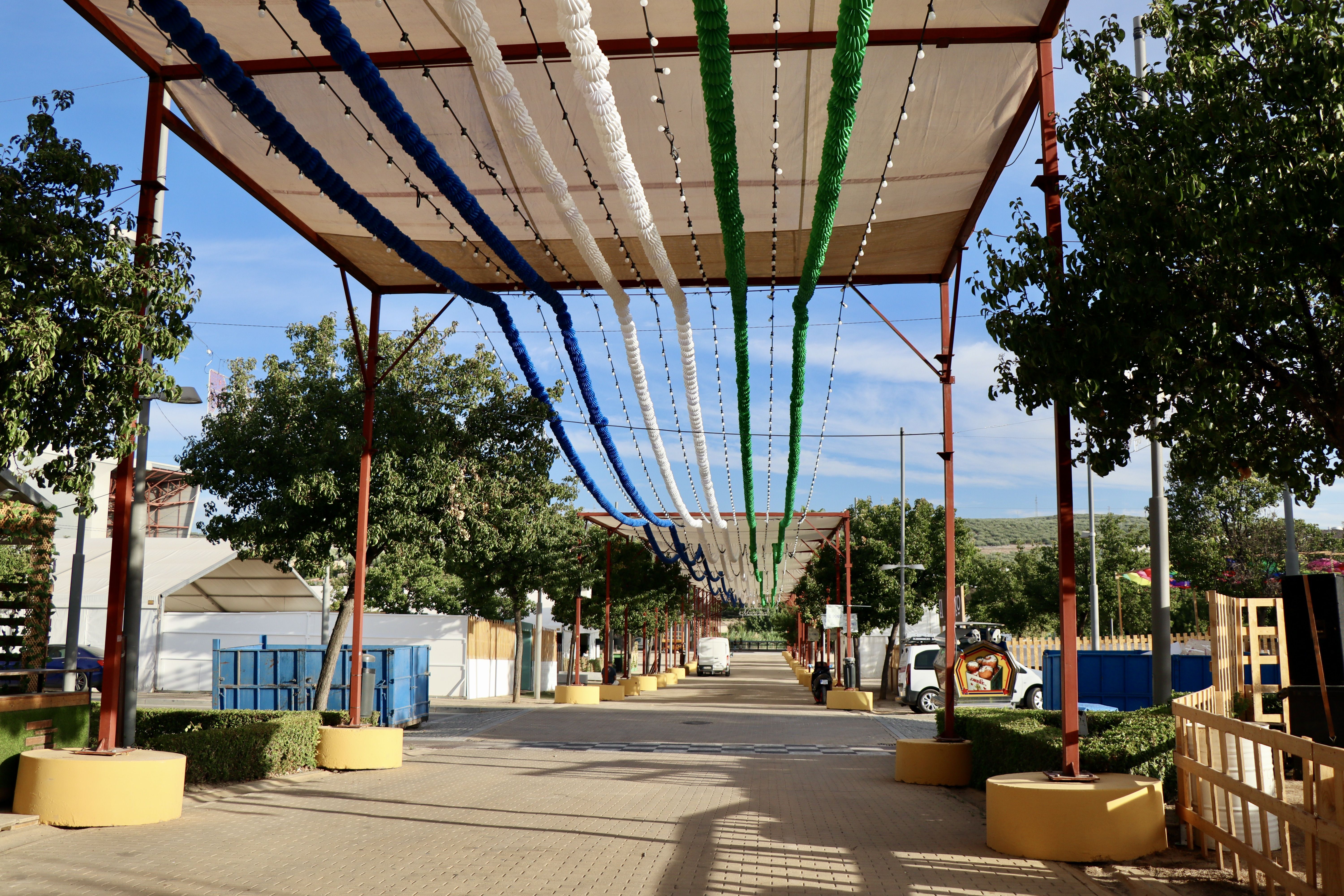 Preparativos Feria del Valle 2025