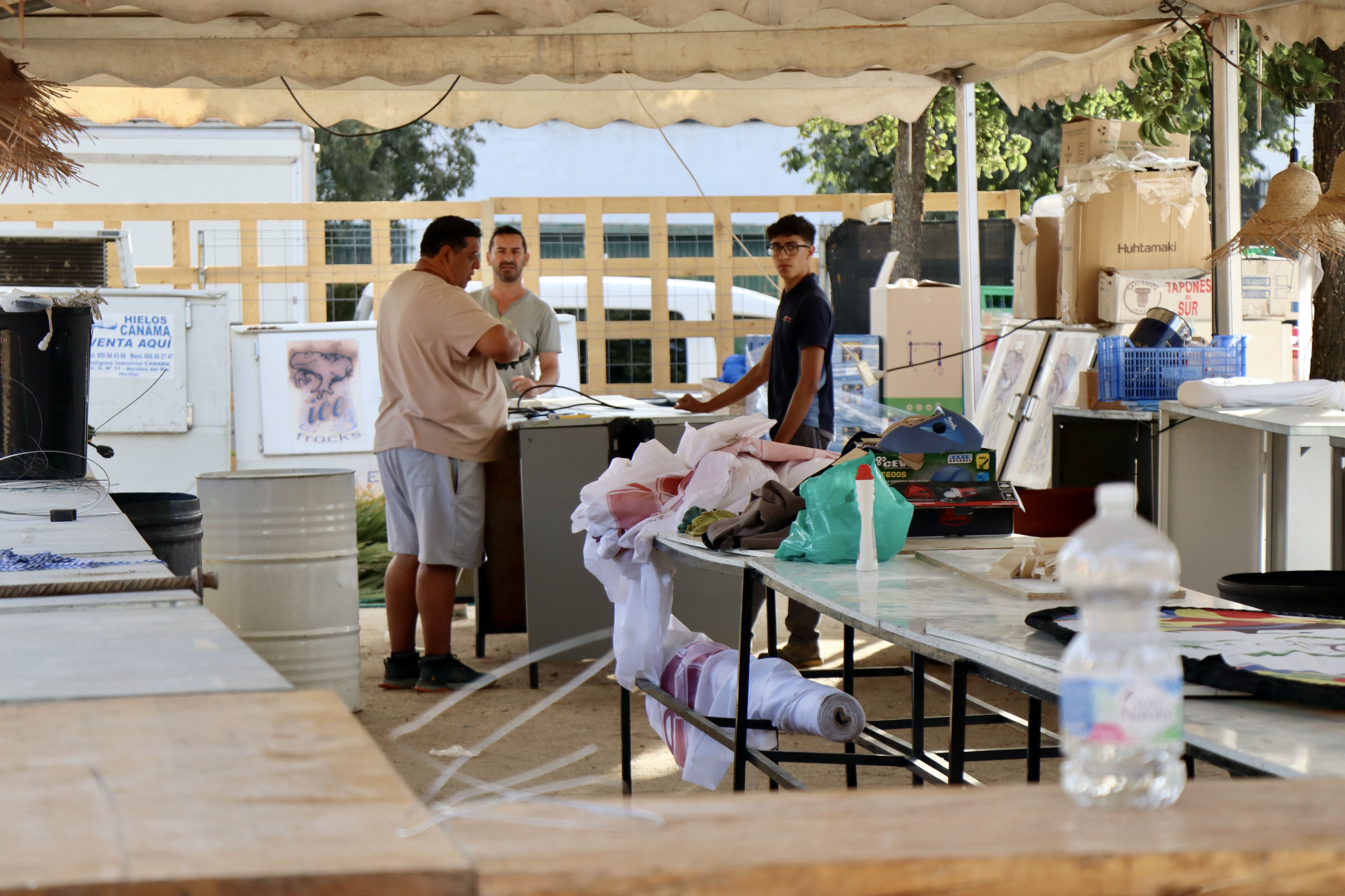 Preparativos Feria del Valle 2025