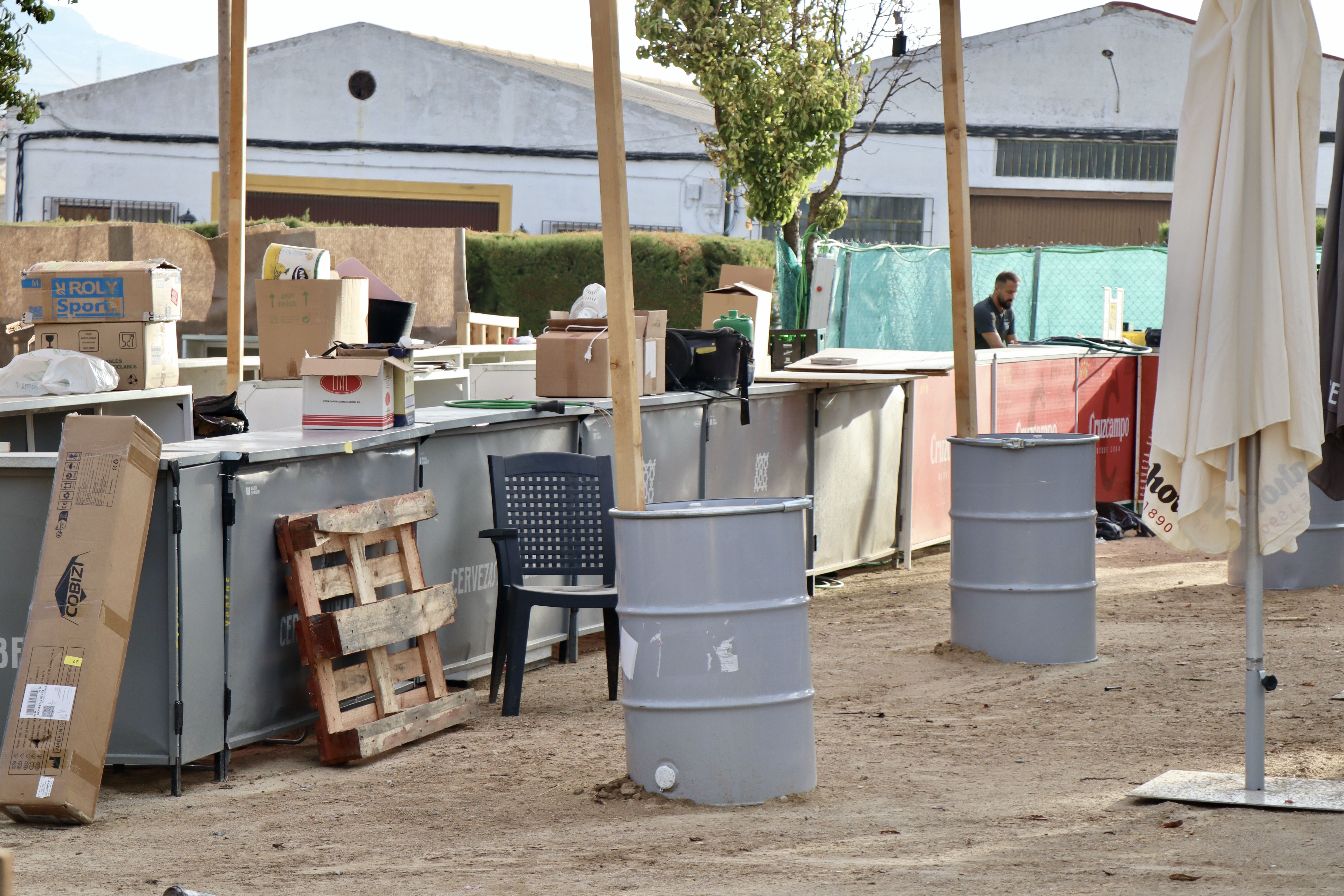 Preparativos Feria del Valle 2025