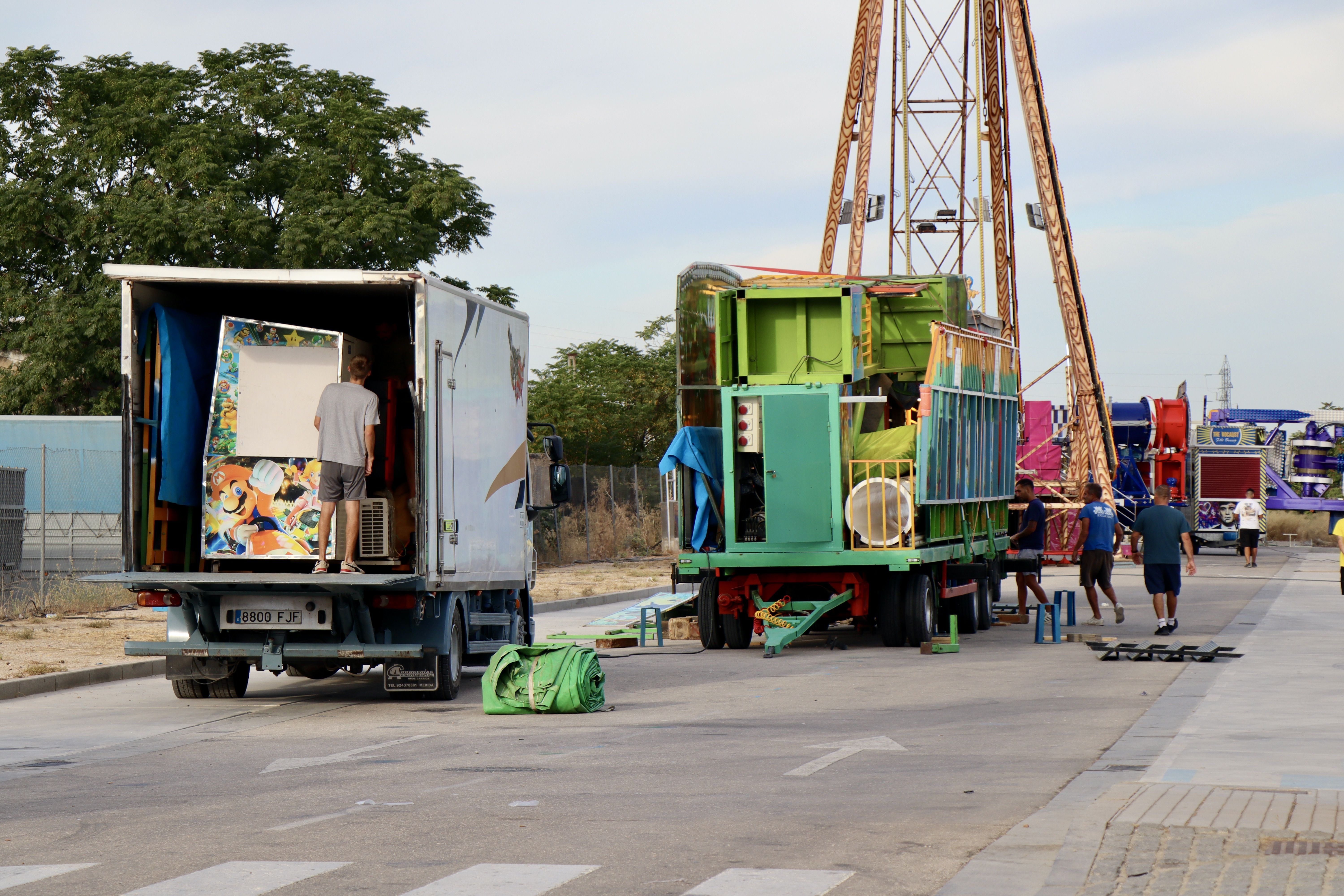 Preparativos Feria del Valle 2025