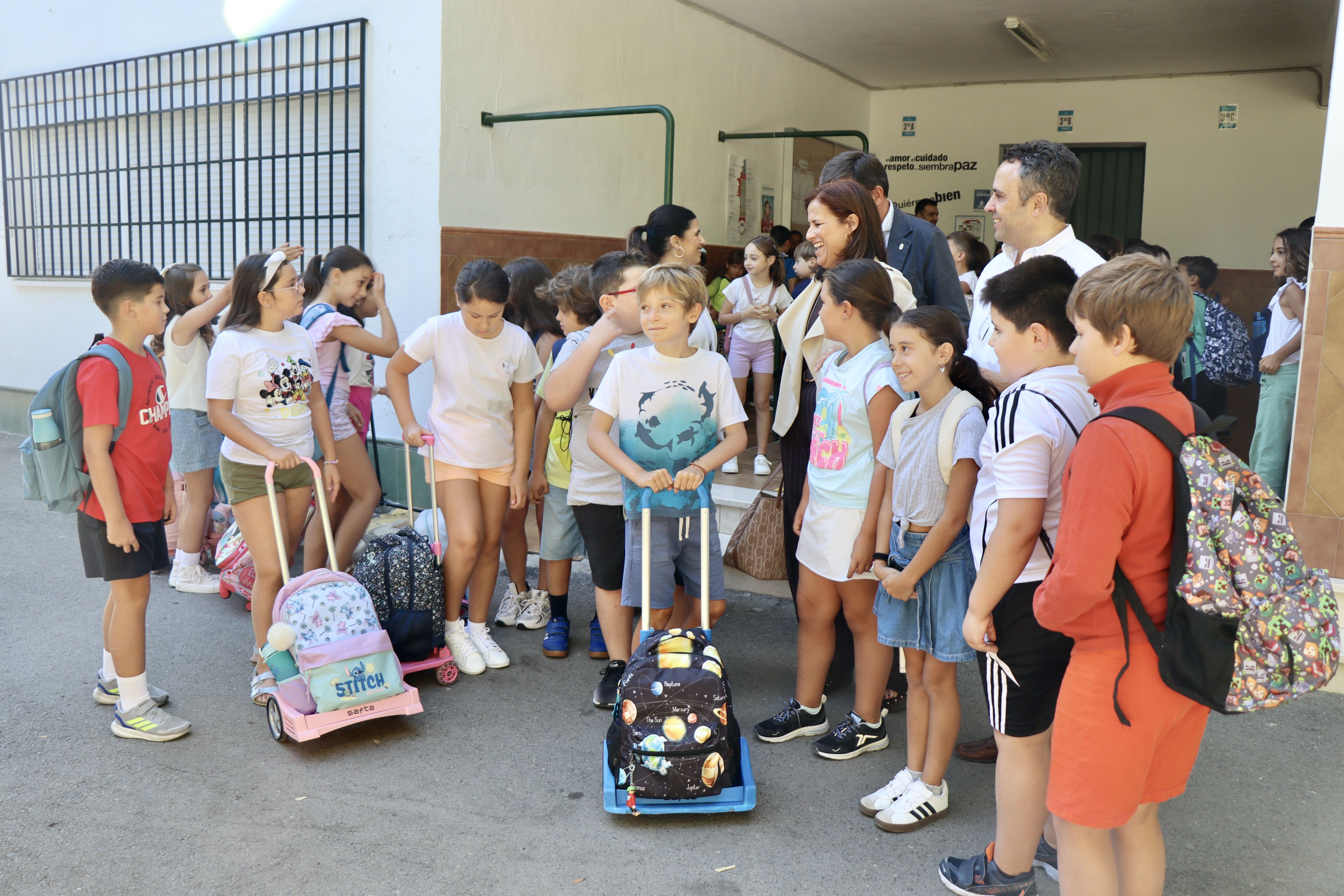 Inicio del curso escolar en el CEIP Virgen de Araceli