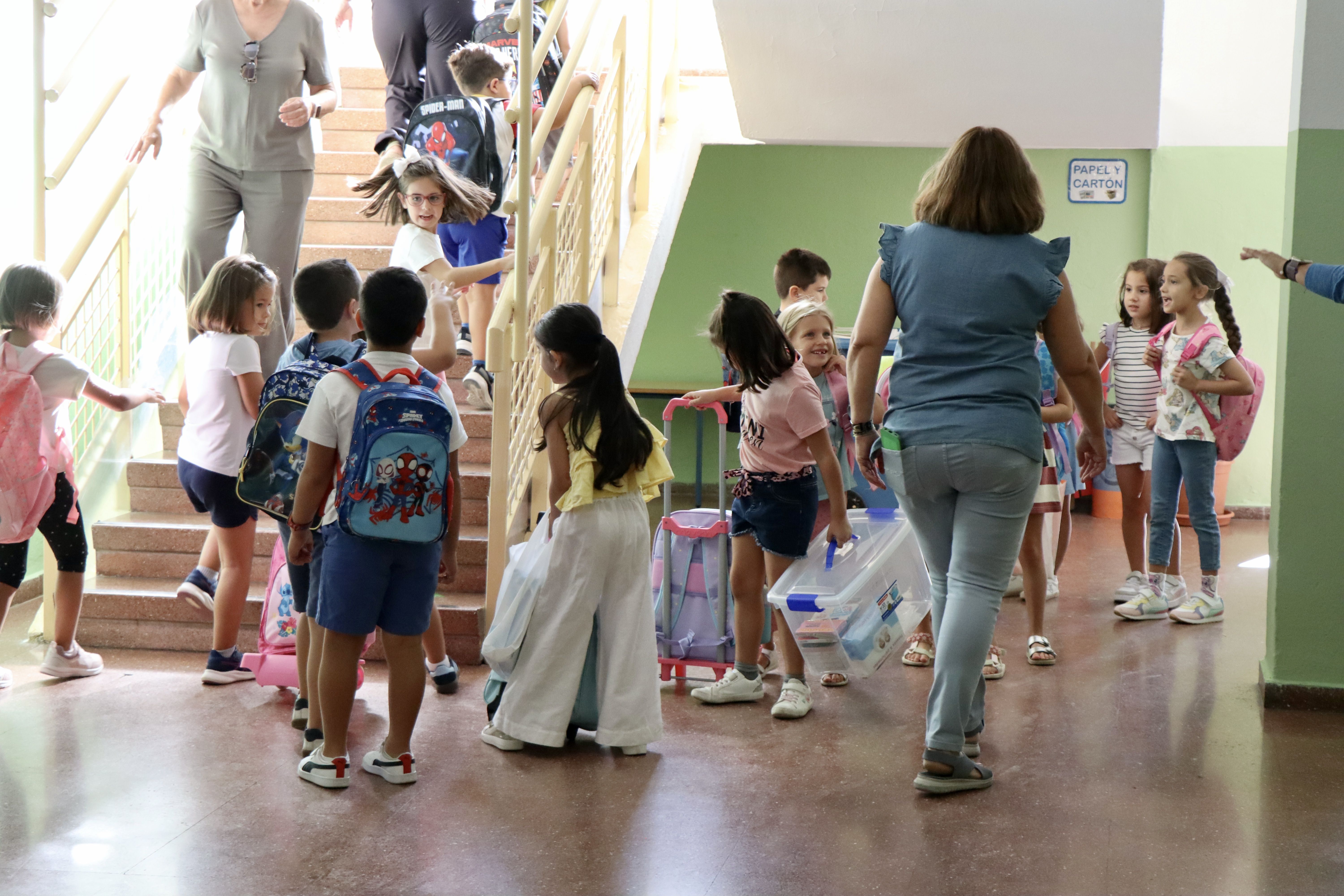 Inicio del curso escolar en el CEIP Virgen de Araceli