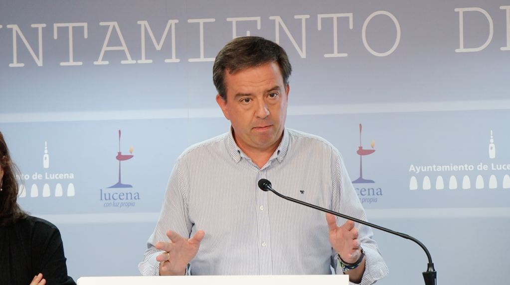 Aurelio Fernández, durante la rueda de prensa