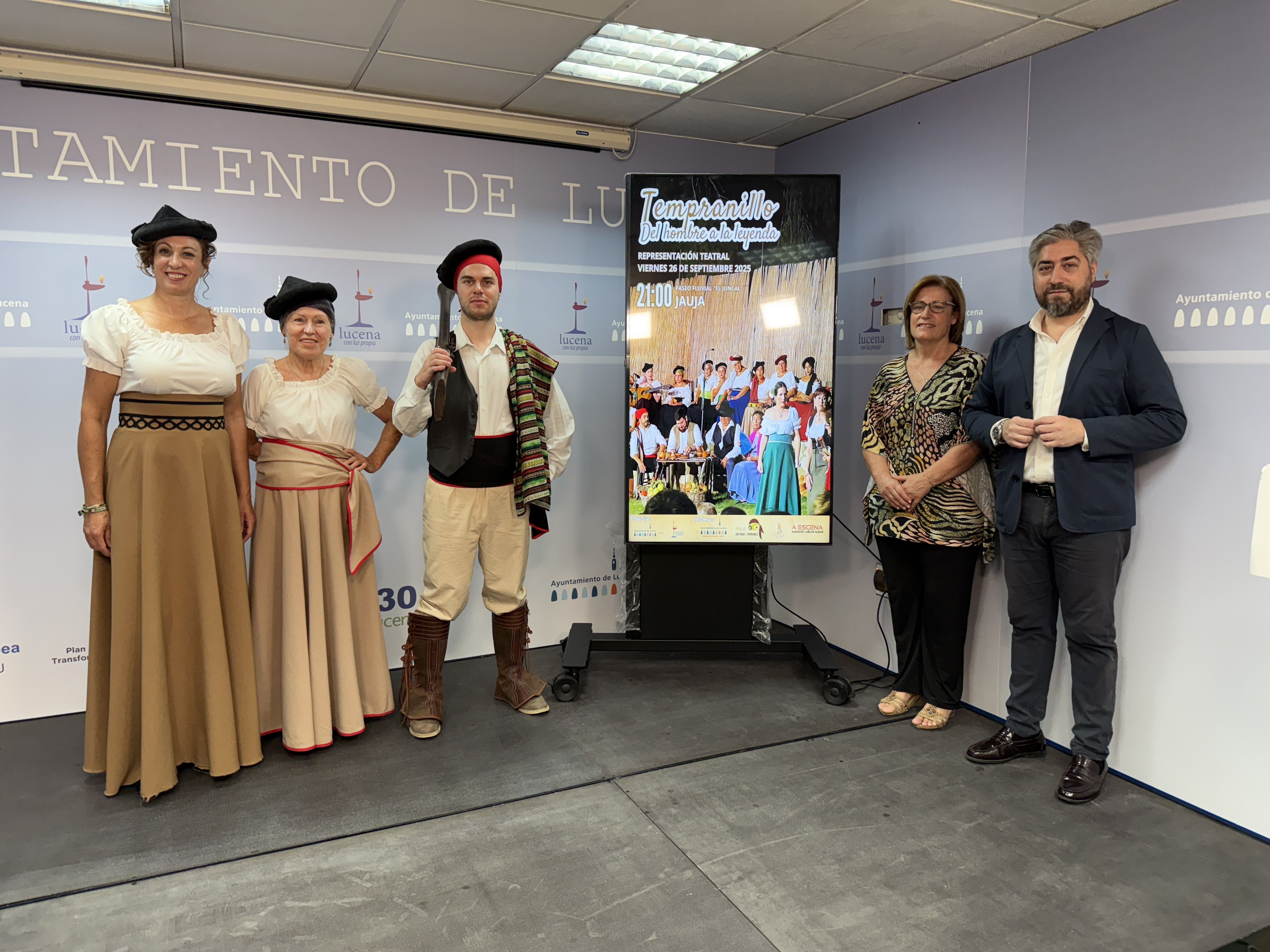 Presentación de la cuarta edición de la obra teatral “El Tempranillo: del hombre a la leyenda”