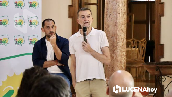 Antonio Maíllo en Lucena