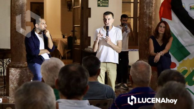 Antonio Maíllo en Lucena