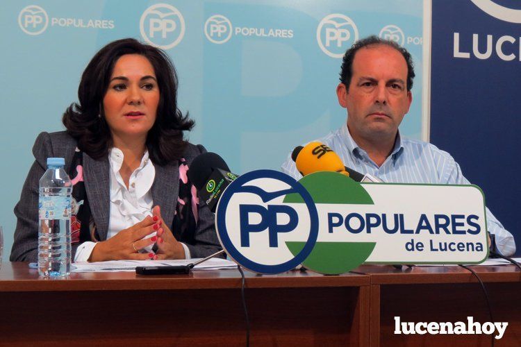 María de la O Redondo y Paco Huertas. 