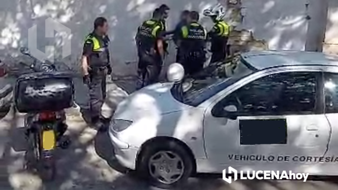 Momento de la detención 
