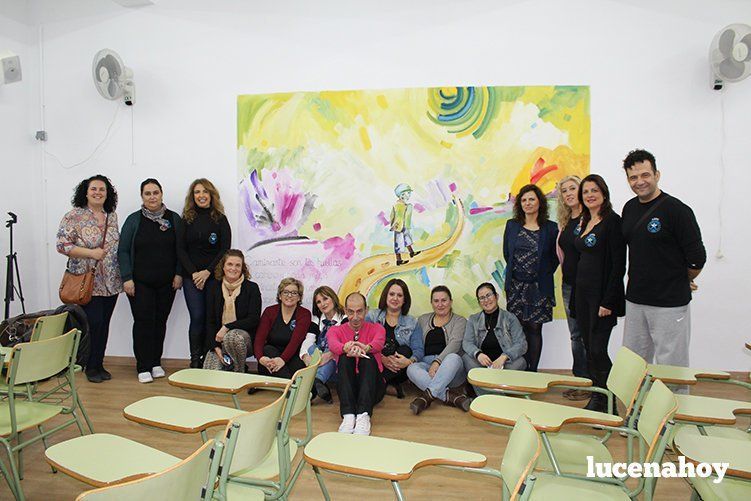 Galería: El colegio Antonio Machado inaugura su salón de usos múltiples con mucha poesía
